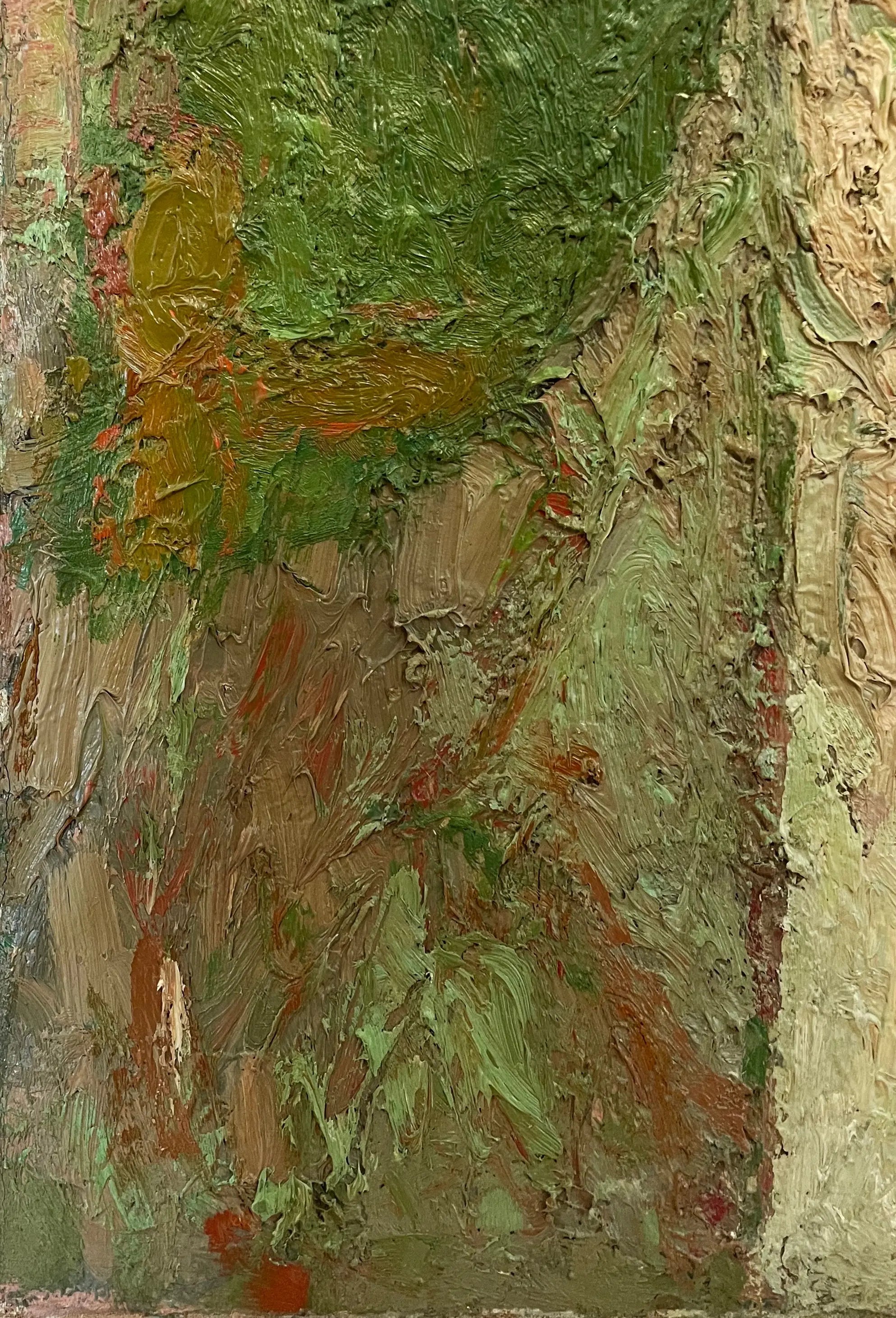14680, André Cottavoz, M. Rosenhaft, Vert et Rose, 1955