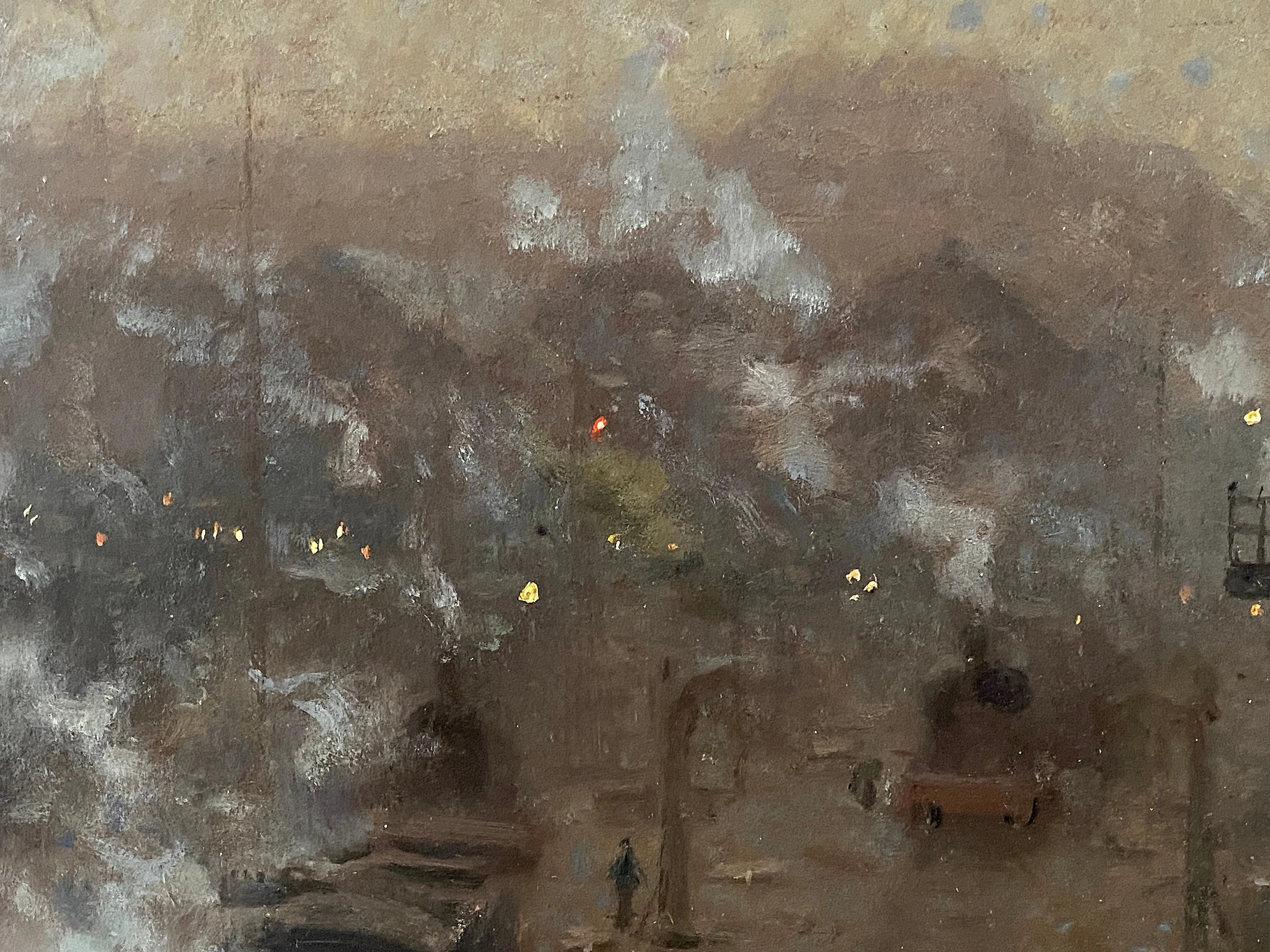 18567, Léonce de Joncières, La Gare Du Montparnasse – Le Soir, circa 1910