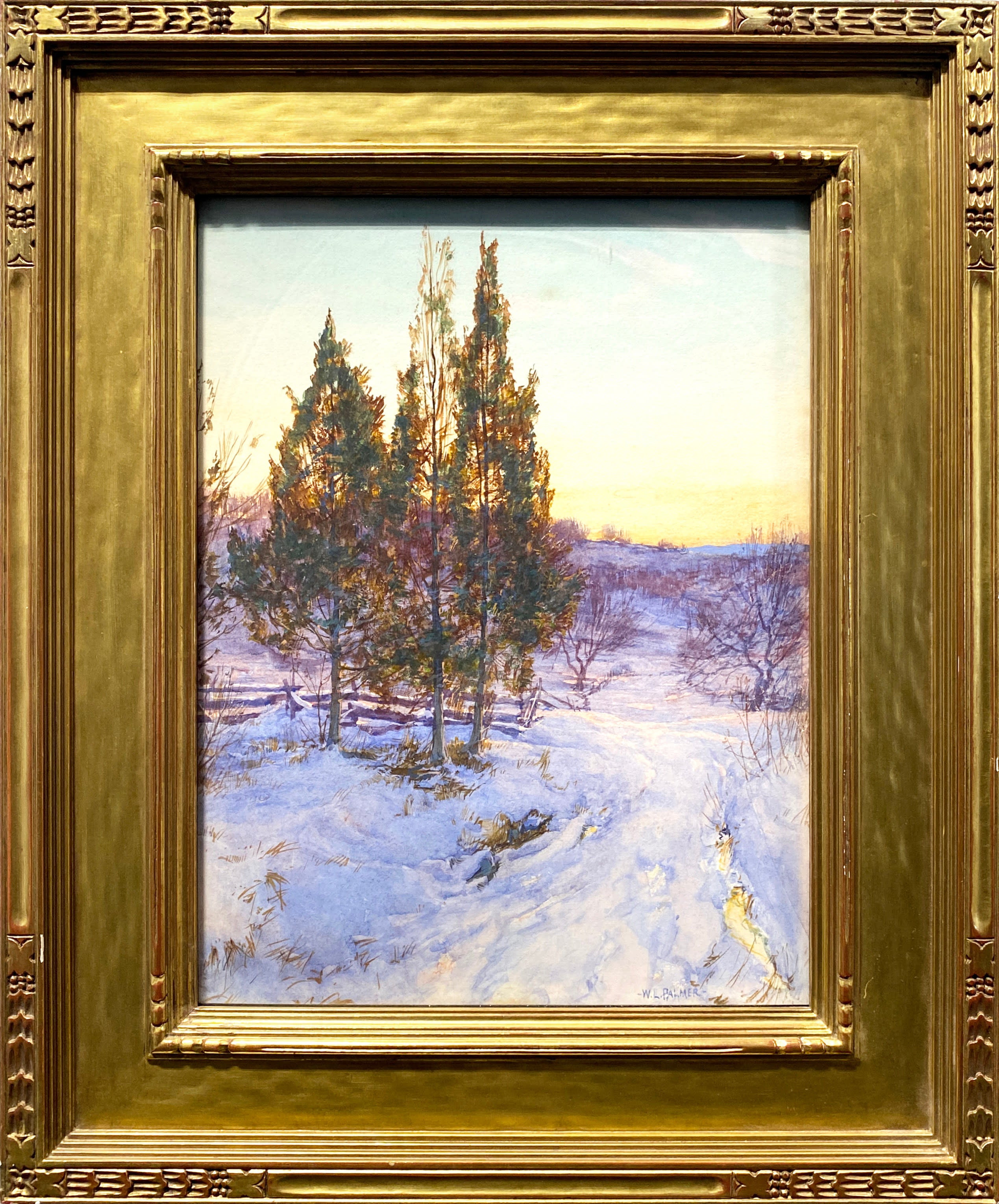14898, Walter Launt Palmer, Cedars at Twilight