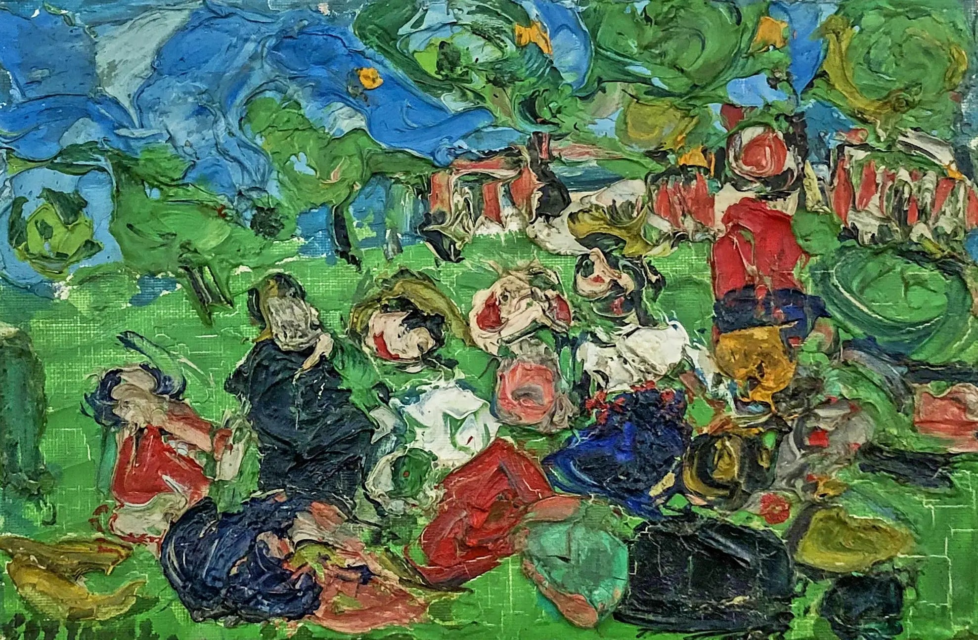 14653, André Cottavoz, Dans Le Parc
