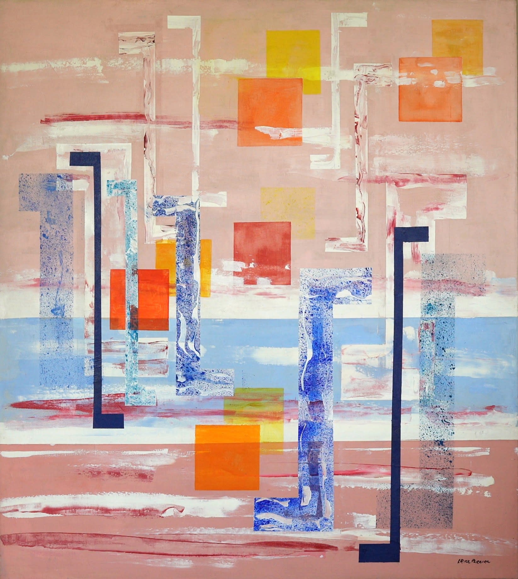 16730, Irene Rice Pereira, Reign of Fire, 1961