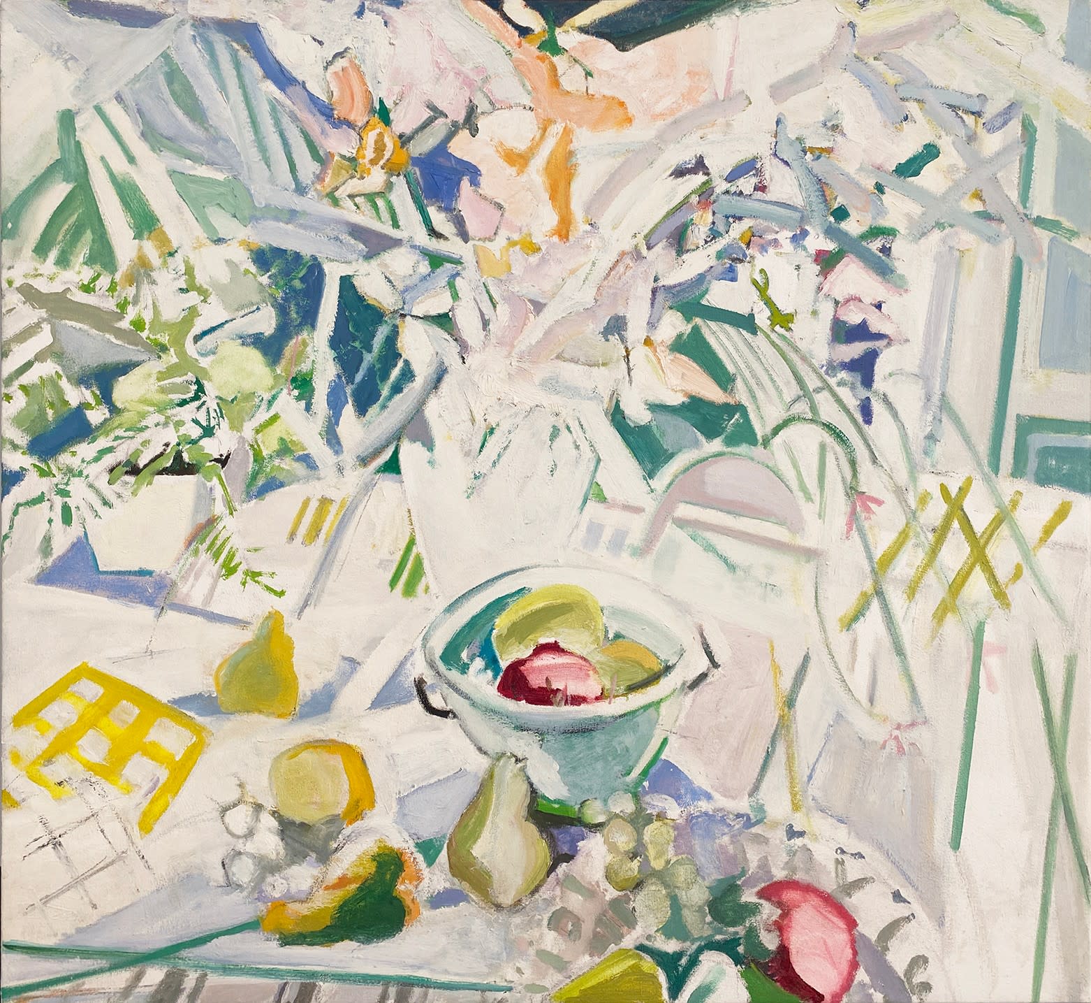 17210, Jane Piper, Still Life with Bowl of Fruit, circa 1985