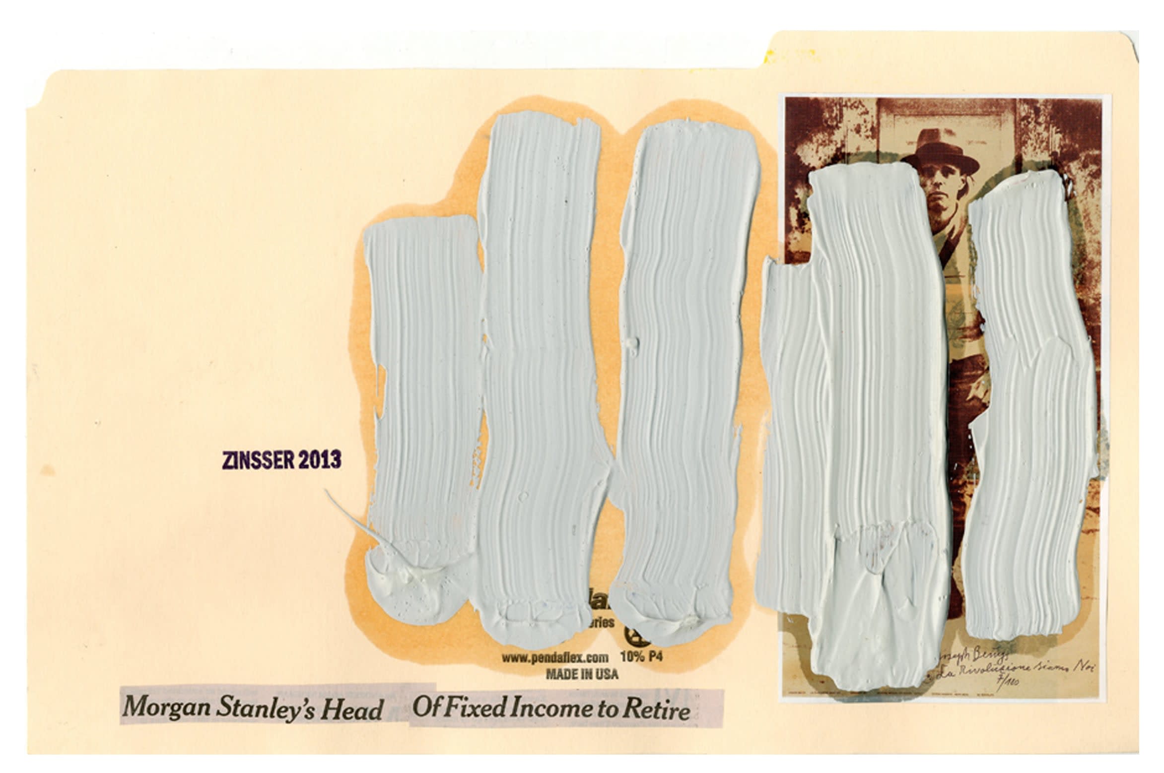 13812, John Zinsser, File Study: After Joseph Bueys, 2013