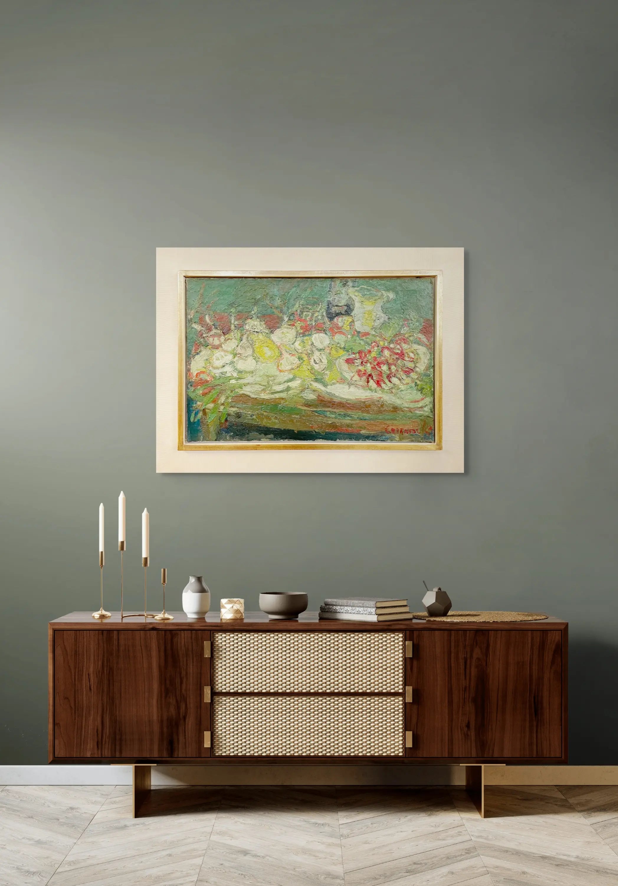 14675, André Cottavoz, Nature Morte aux Radis, 1954-1955