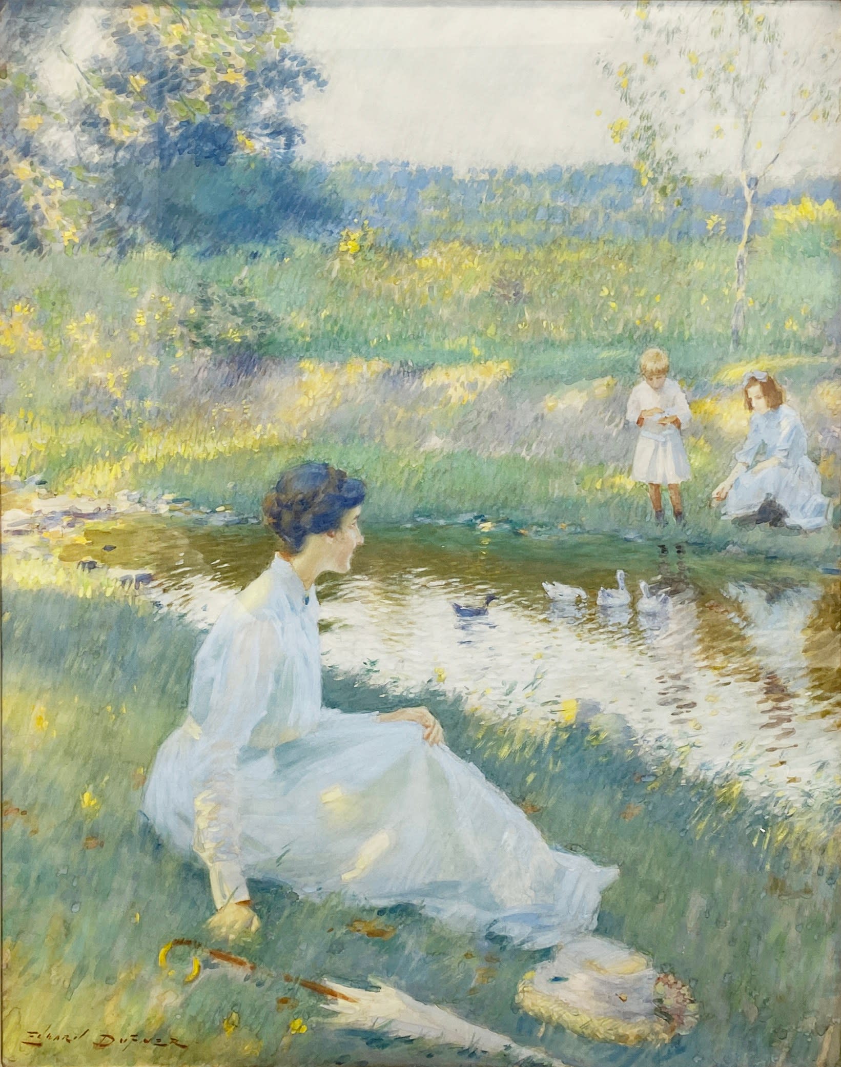 18296, Edward Dufner, Summer Days, circa 1916