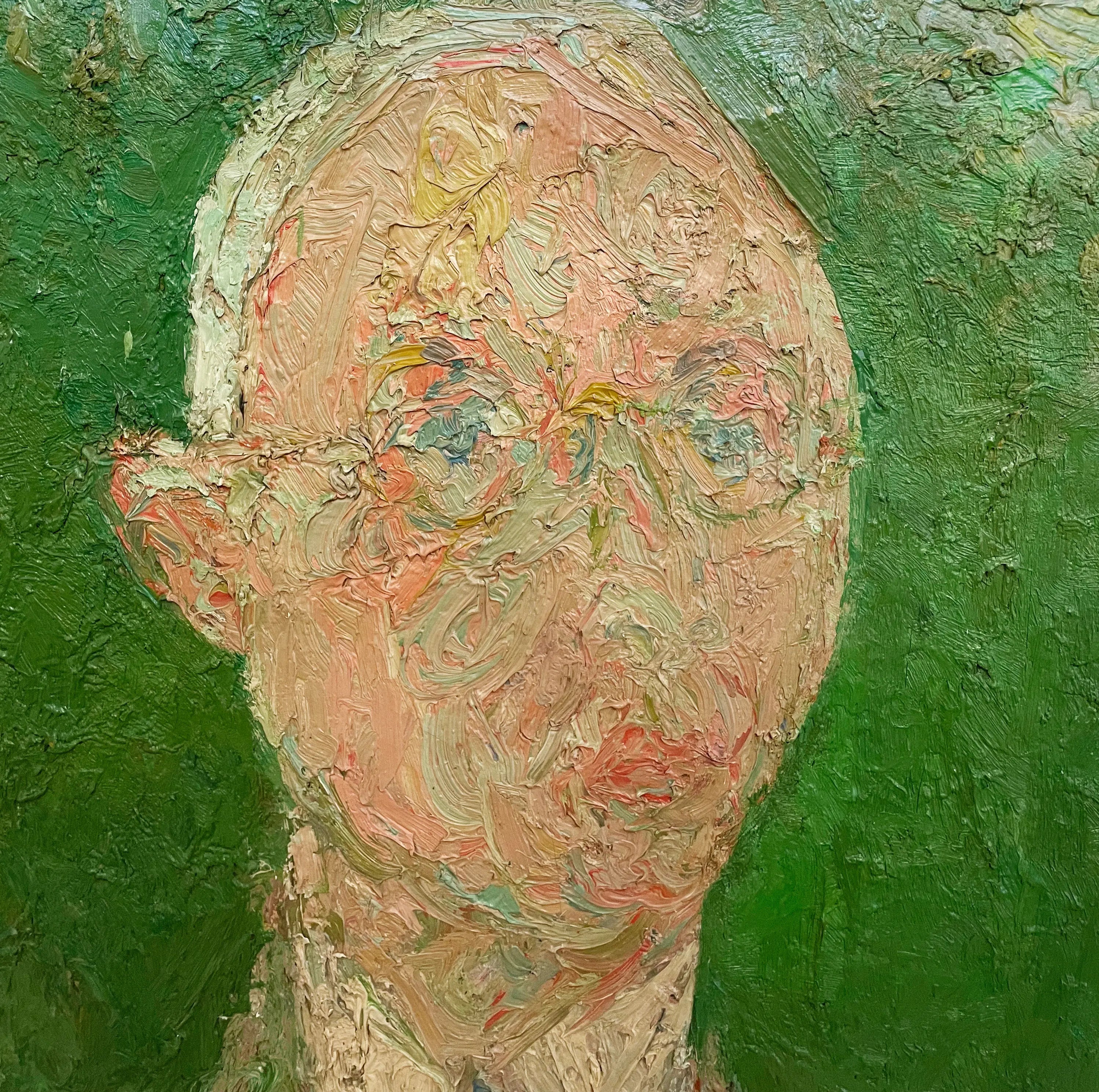 14680, André Cottavoz, M. Rosenhaft, Vert et Rose, 1955