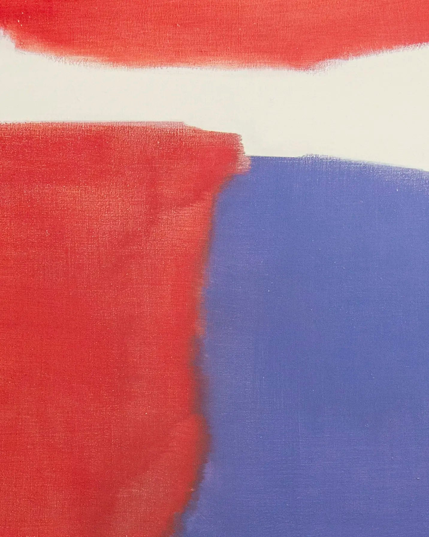 14822, Carl Holty, Moving Red, 1963