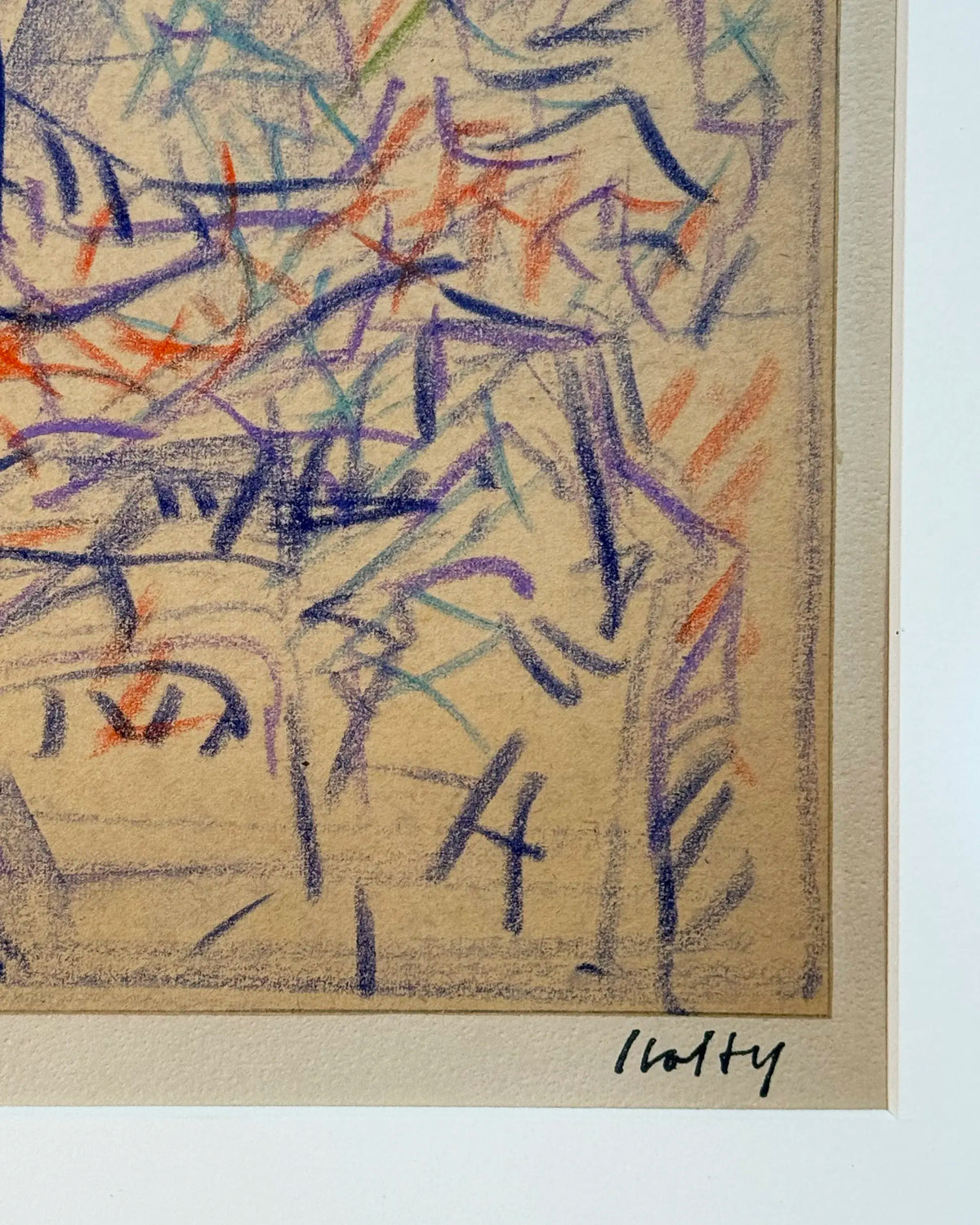 16881, Carl Holty, Untitled #1137