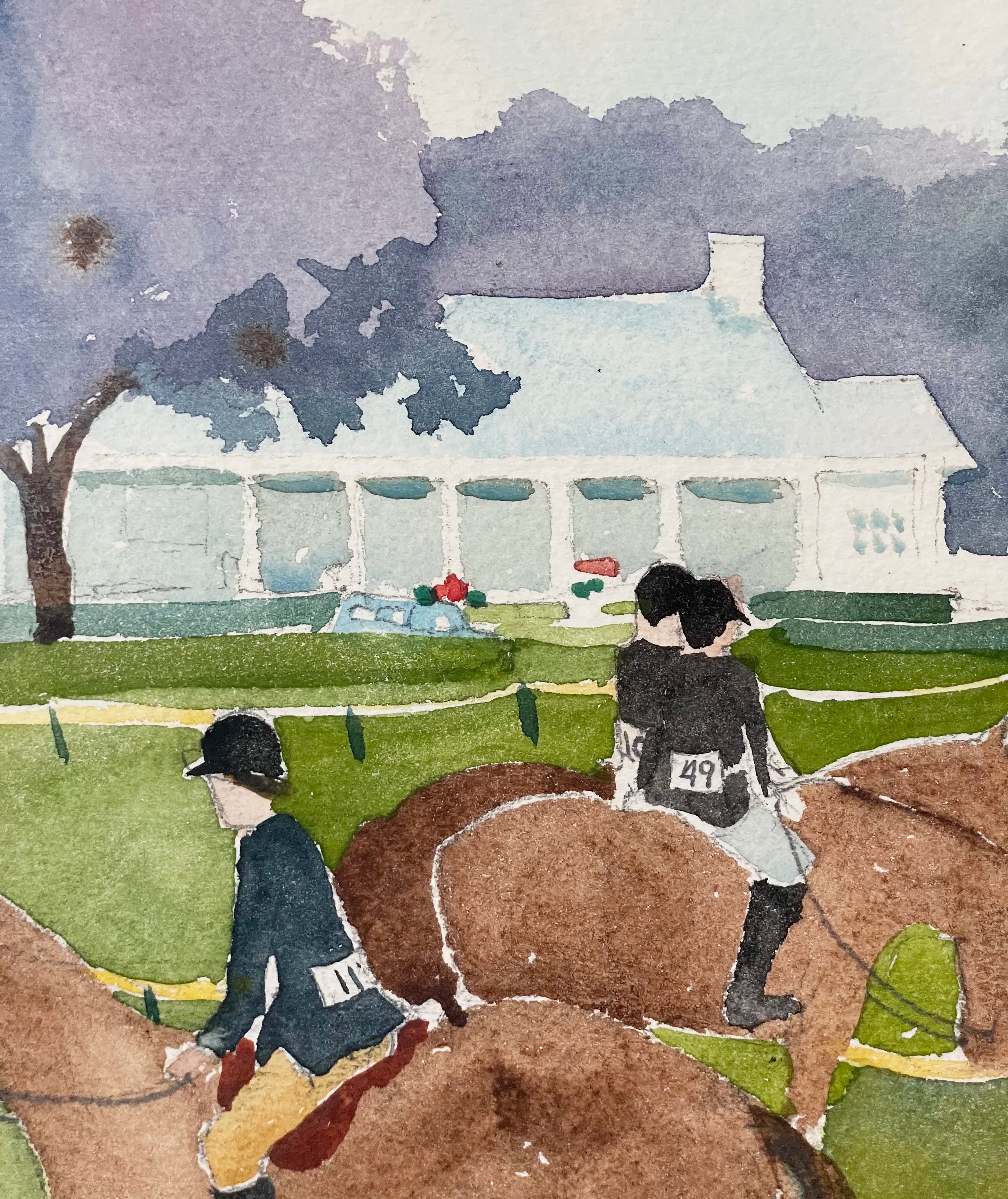 18085, Tuftsie Whelihan , Wilton Riding Club, circa 1978