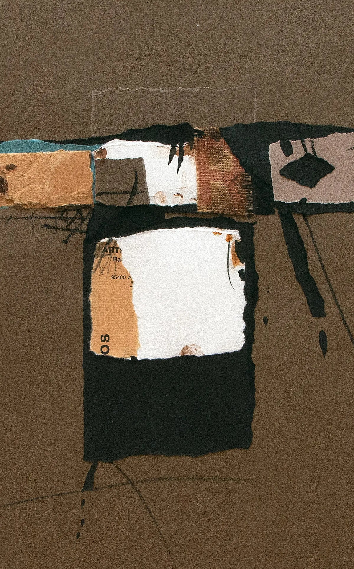 17227, Claude Bentley, Untitled Collage, 1981