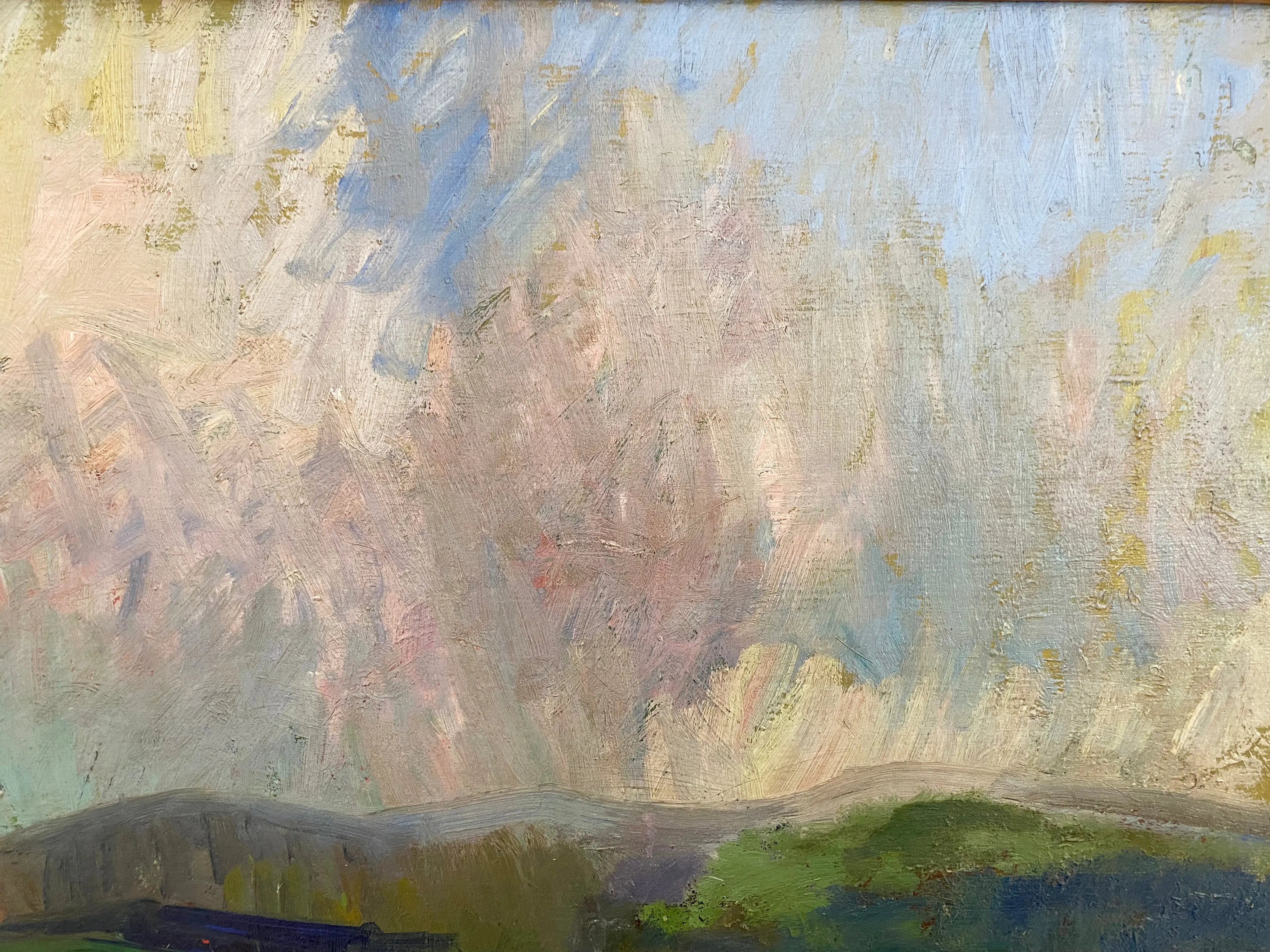 18874, Suzanne Valadon, Paysage aux Batiments Rouges, 1914