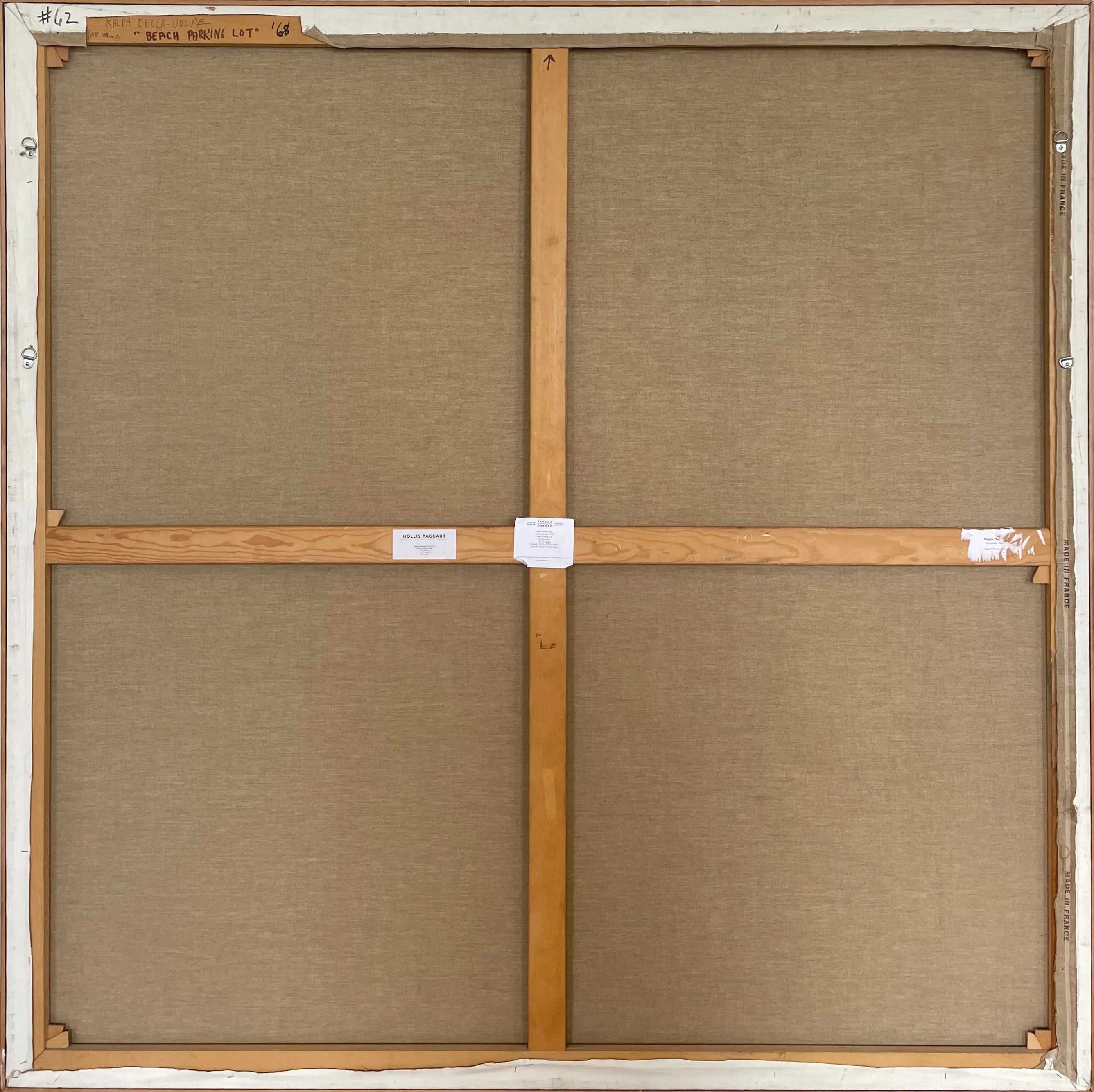 15416, Ralph Della-Volpe, Beach Parking Lot, 1968