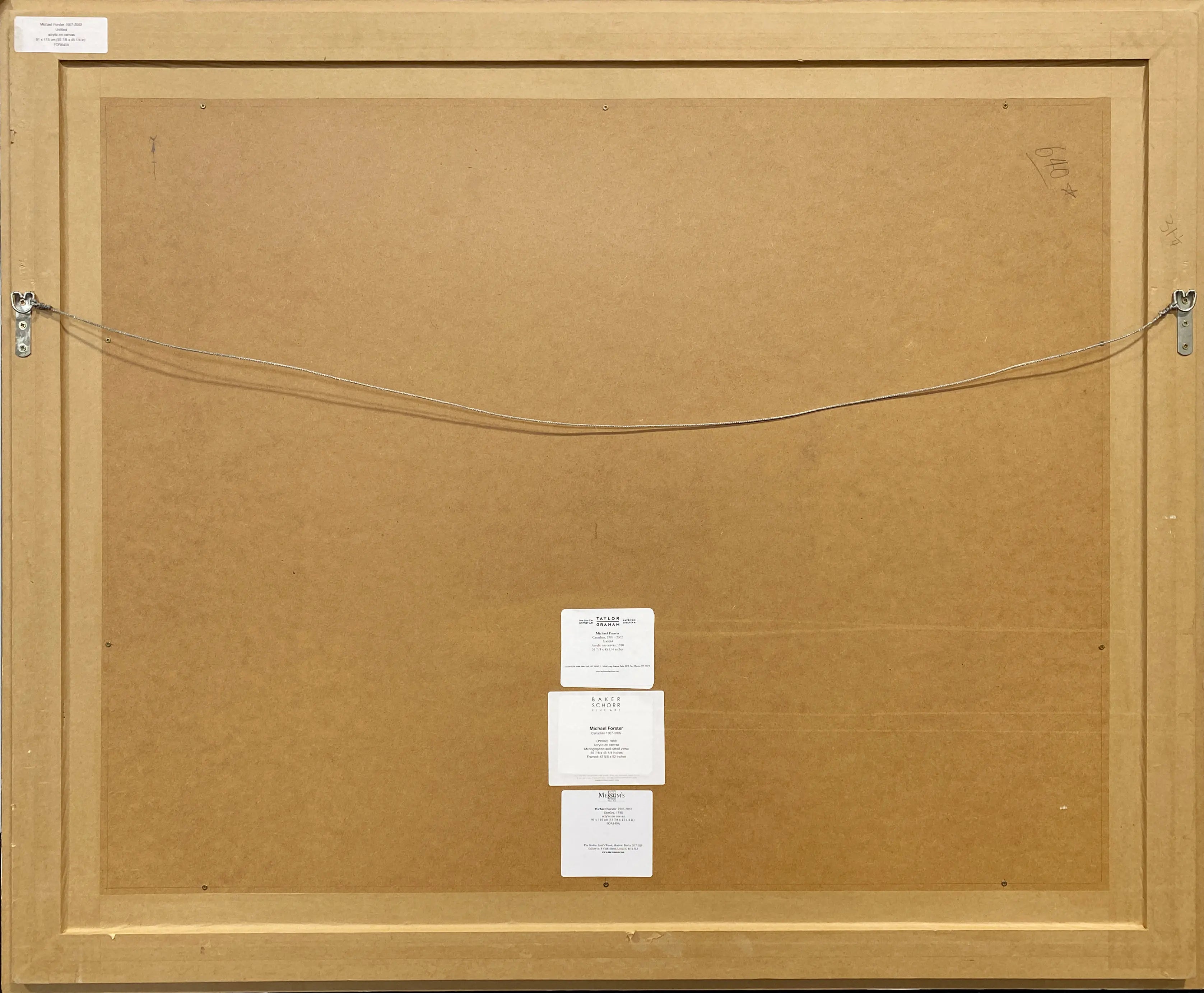 14025, Michael Forster, Untitled, 1988