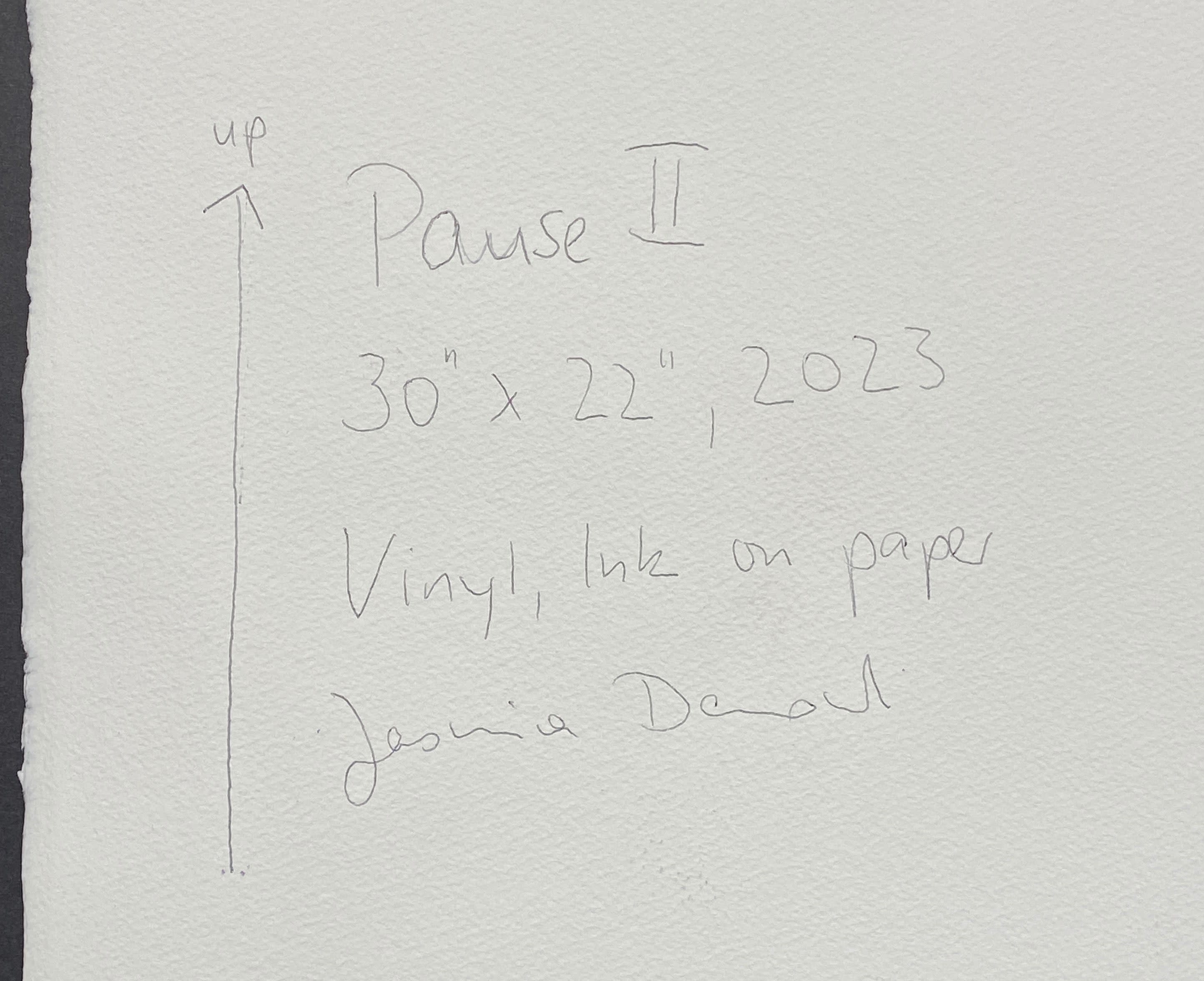 18459, Jasmina Danowski, Pause II, 2023