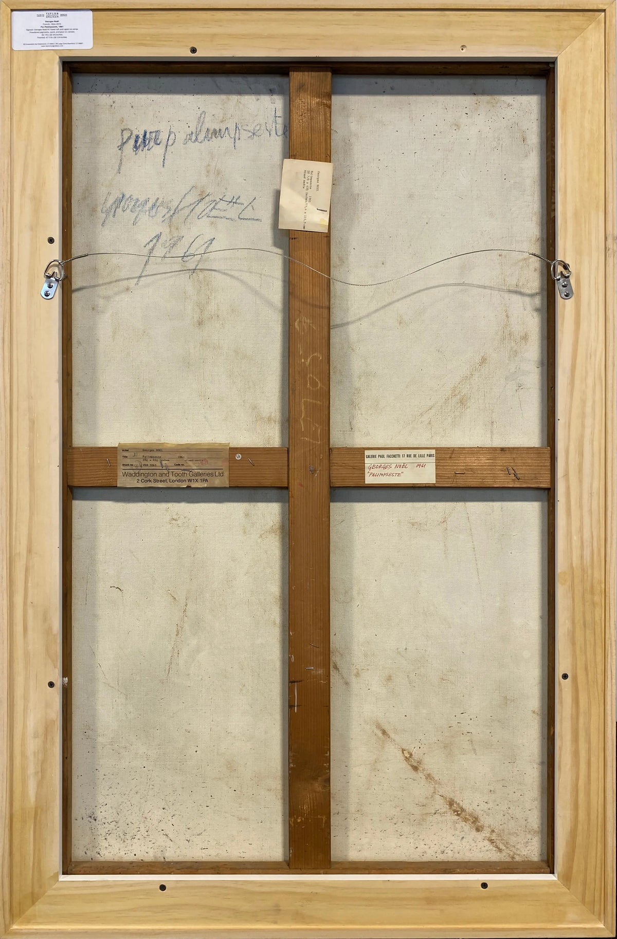 18483, Georges Noël, Pur Palimpseste, 1961
