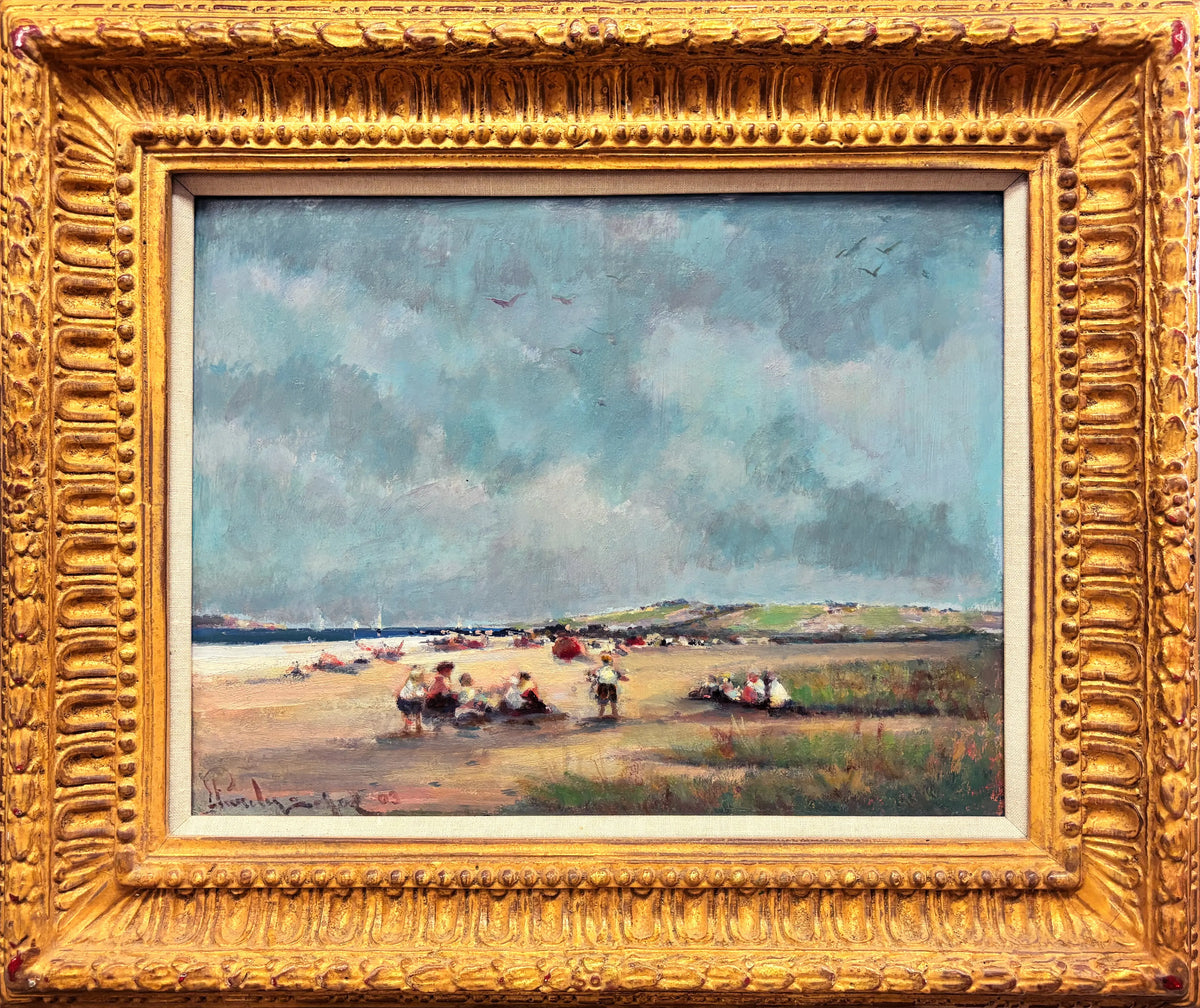15408, Donald R. Purdy, Heavy Skies at the Beach, 2003