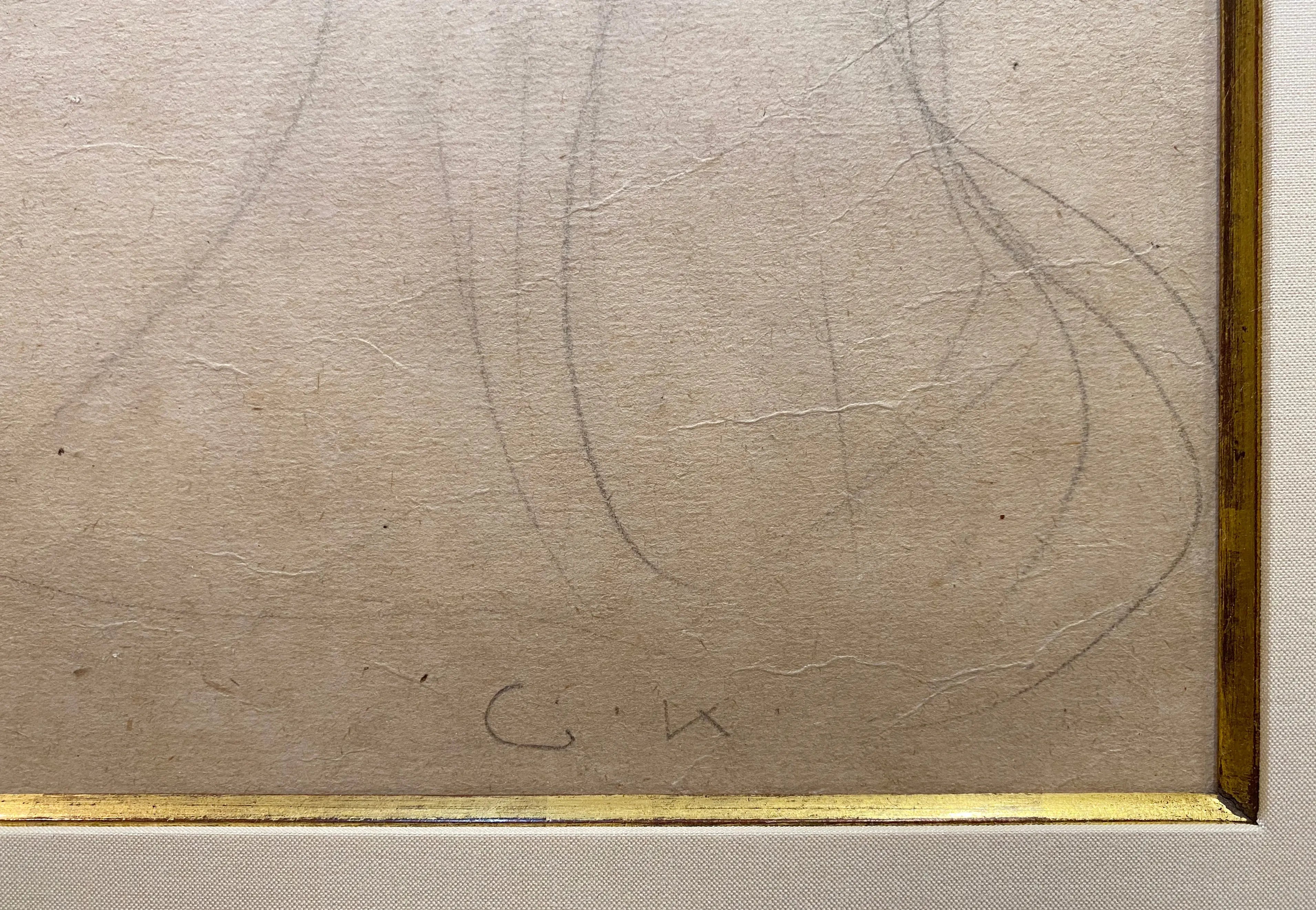 14729, Gustav Klimt, Brustbild eines Maedchens im Profil nach links, circa 1898