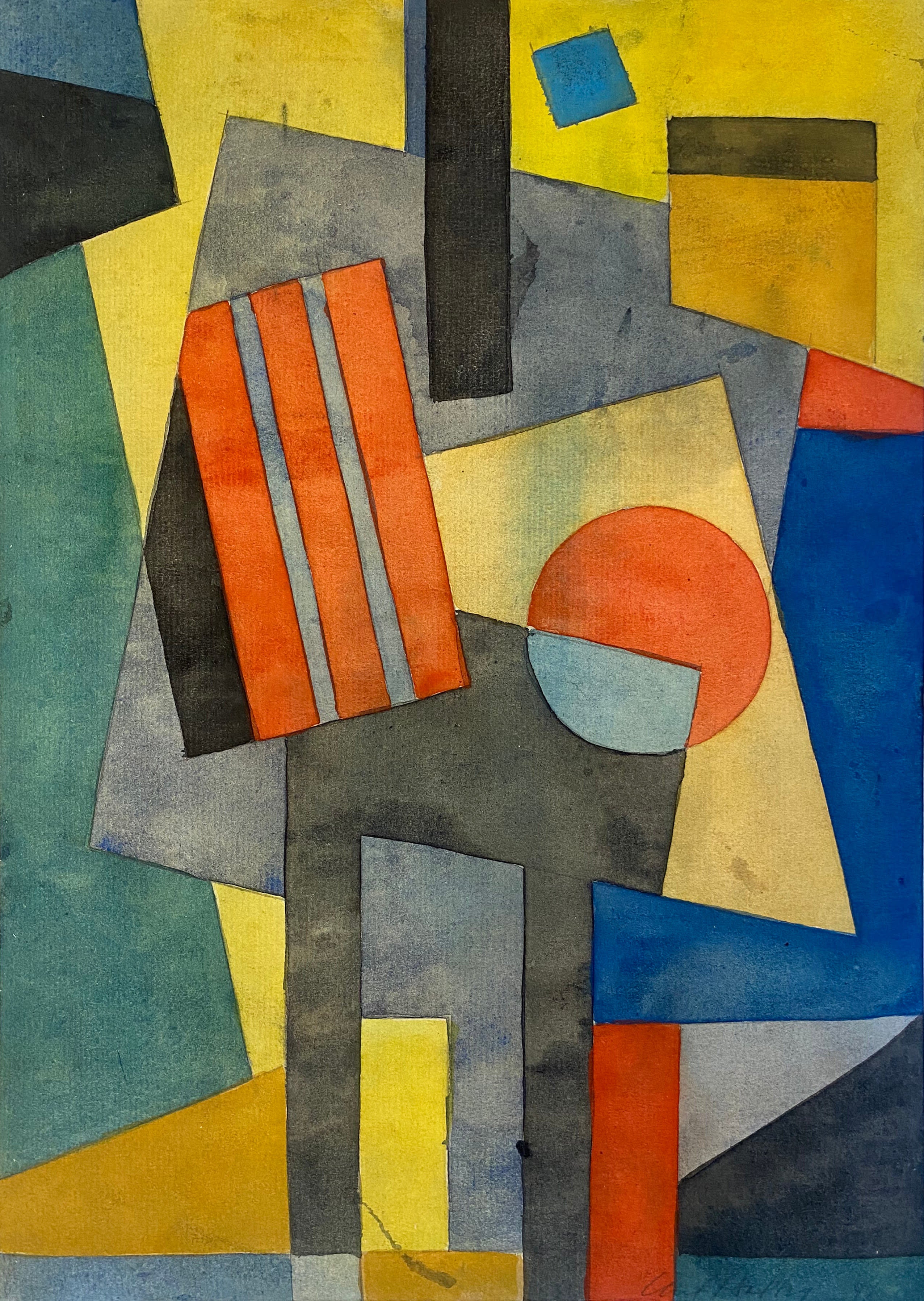 17321, Carl Holty, Hard Edge Forms I, 1941