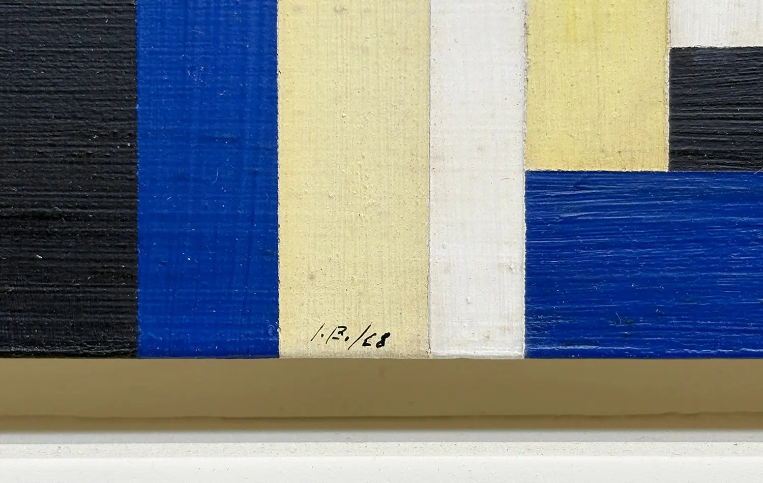 16368, Ilya Bolotowsky, Blue Horizontal, 1968