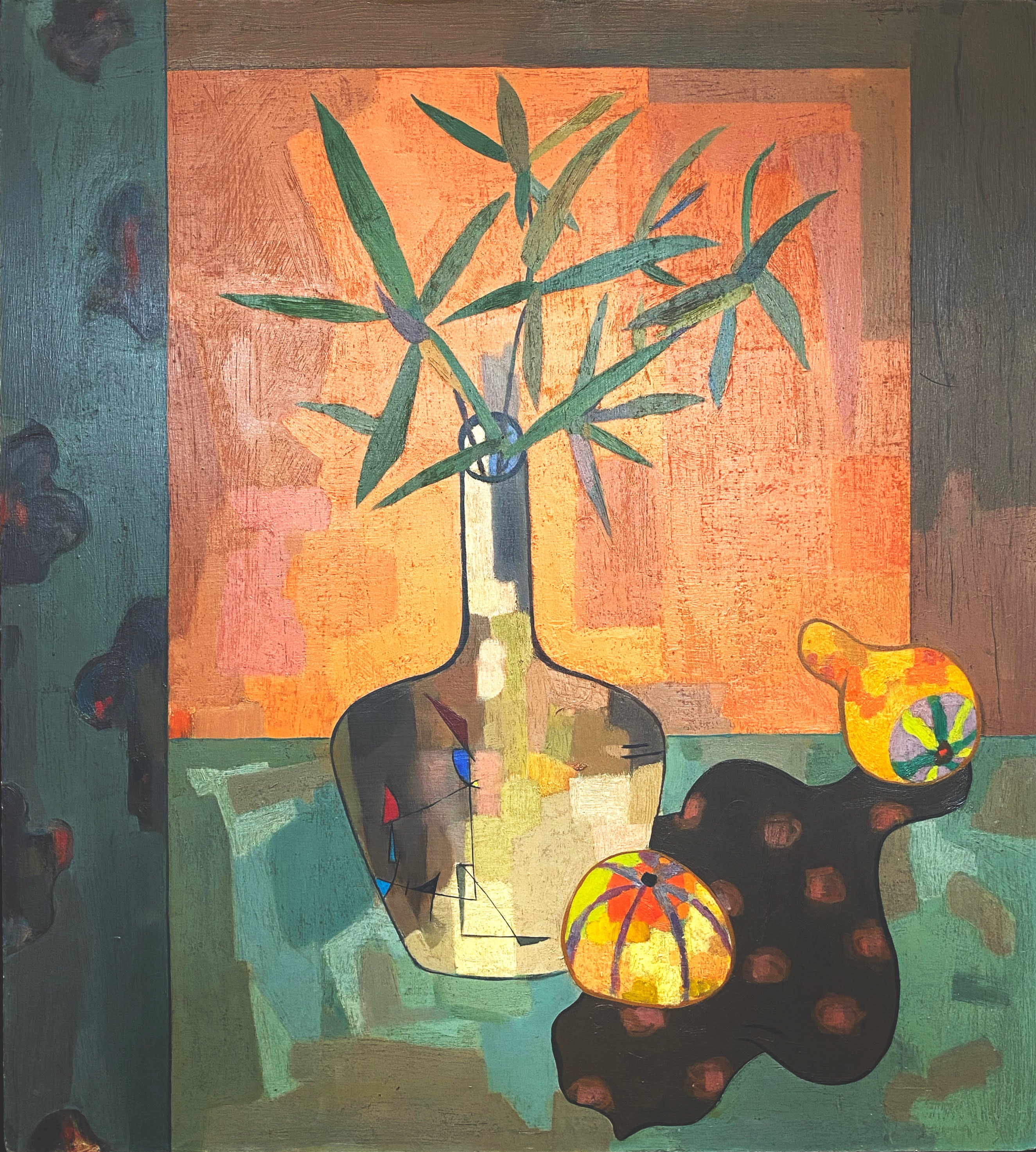 18243, Don Totten, Still Life with Gourds, 1940's