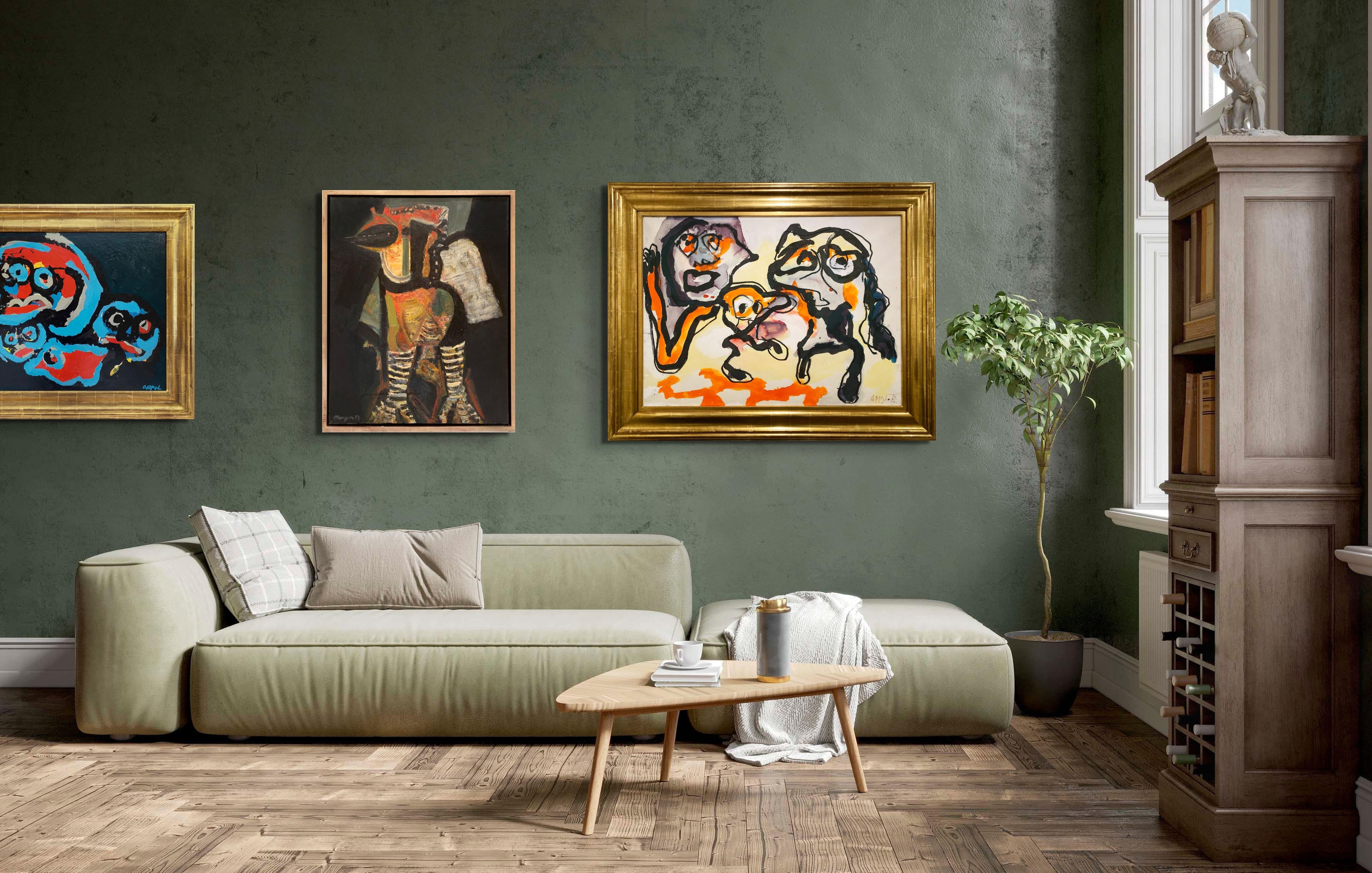 18017, Karel Appel, Figures, 1975