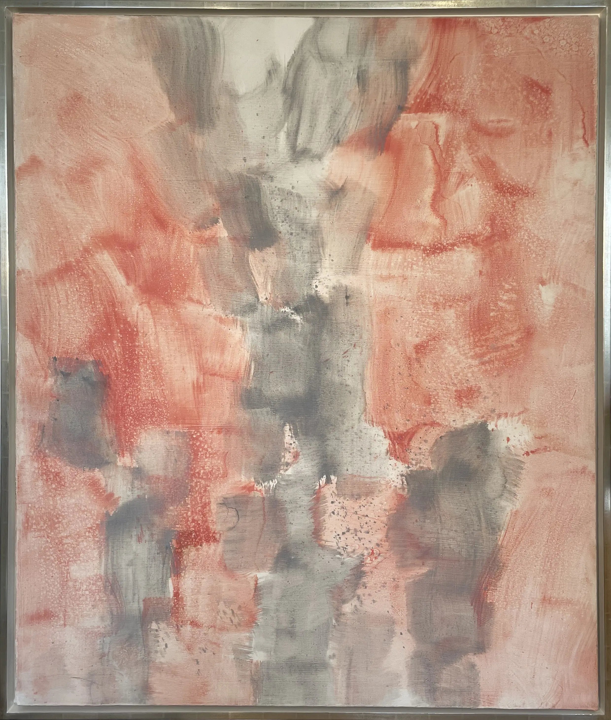15134, Carl Holty, Pink, Gray, 1972