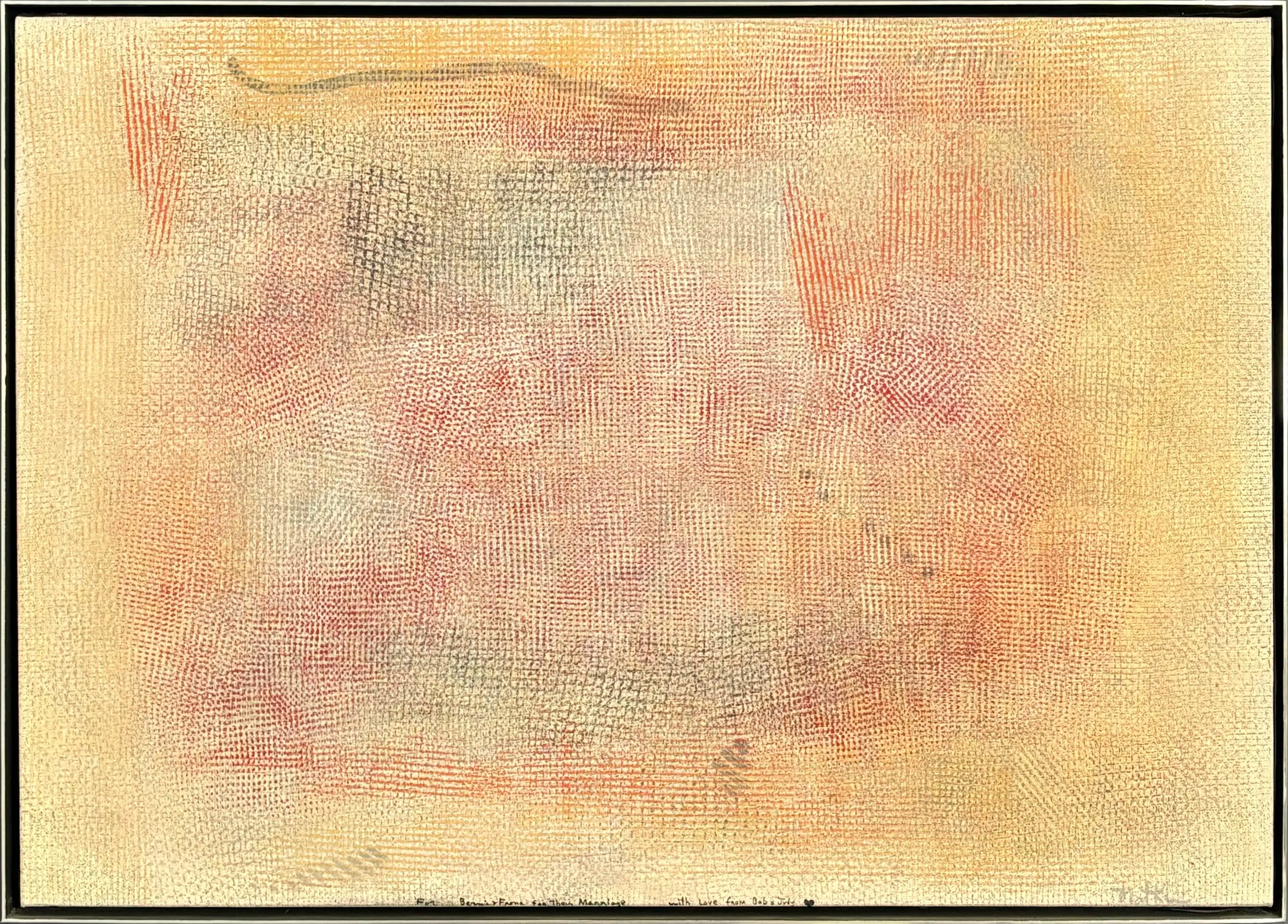 18883, Robert Natkin, Intimate Light Series, Red, c. 1970's