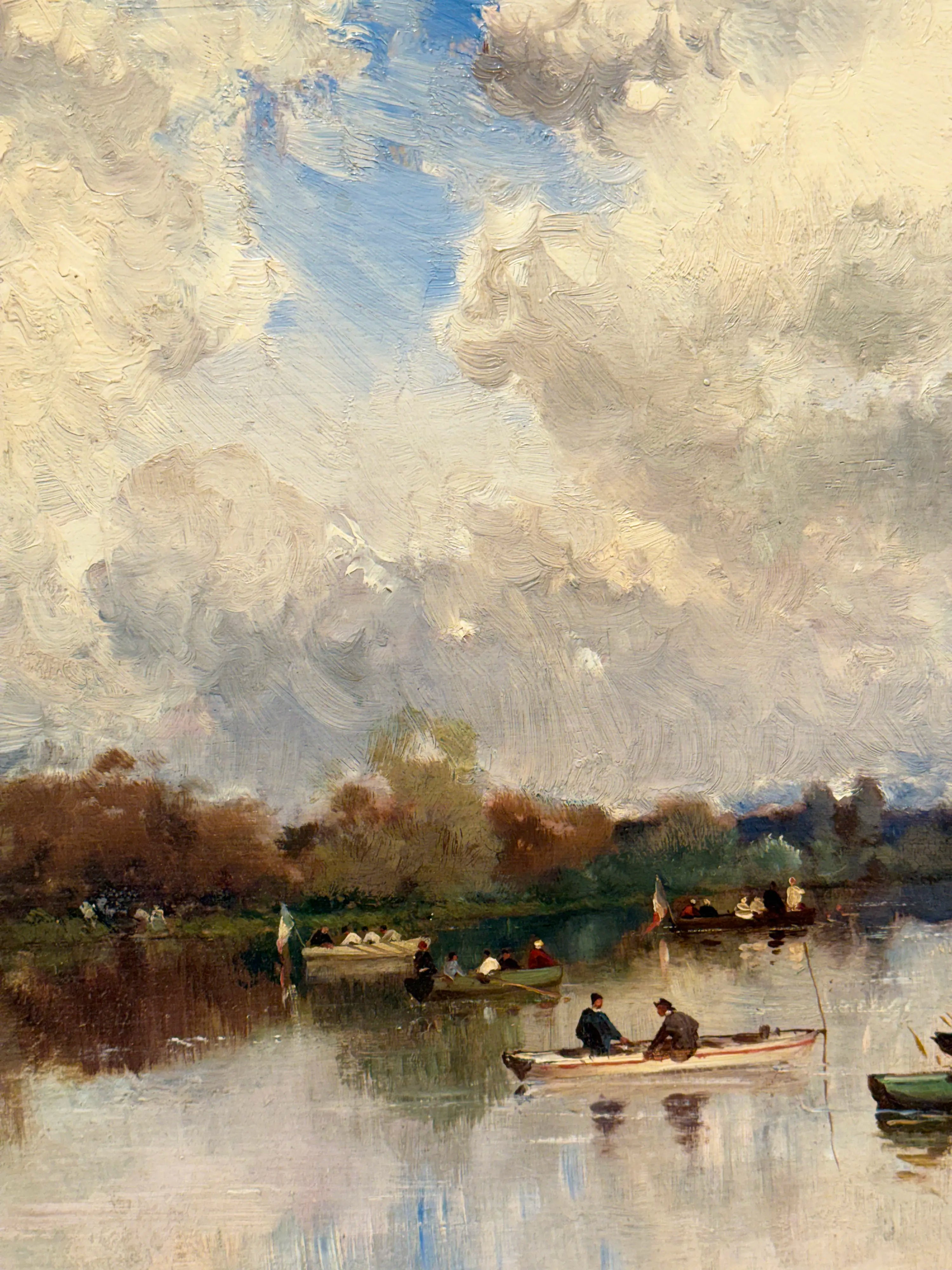 18787, Eugène Cicéri, Boating on the River, 1878