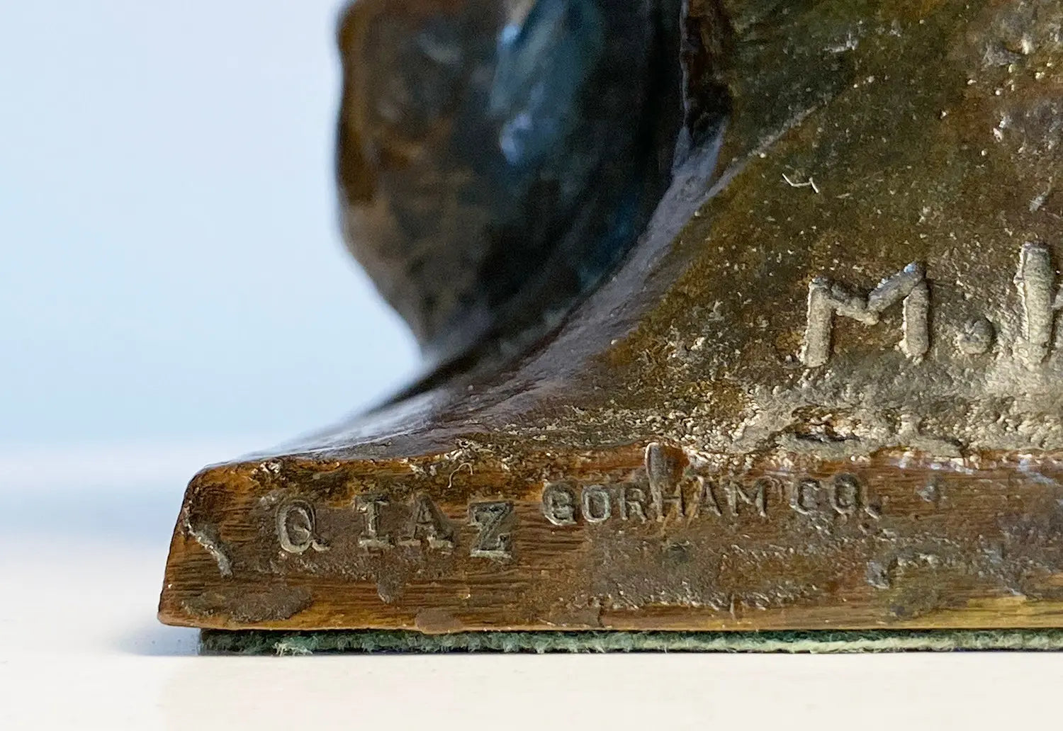 16497, Max Kalish, Pair of Miner Bookends, 1921-25