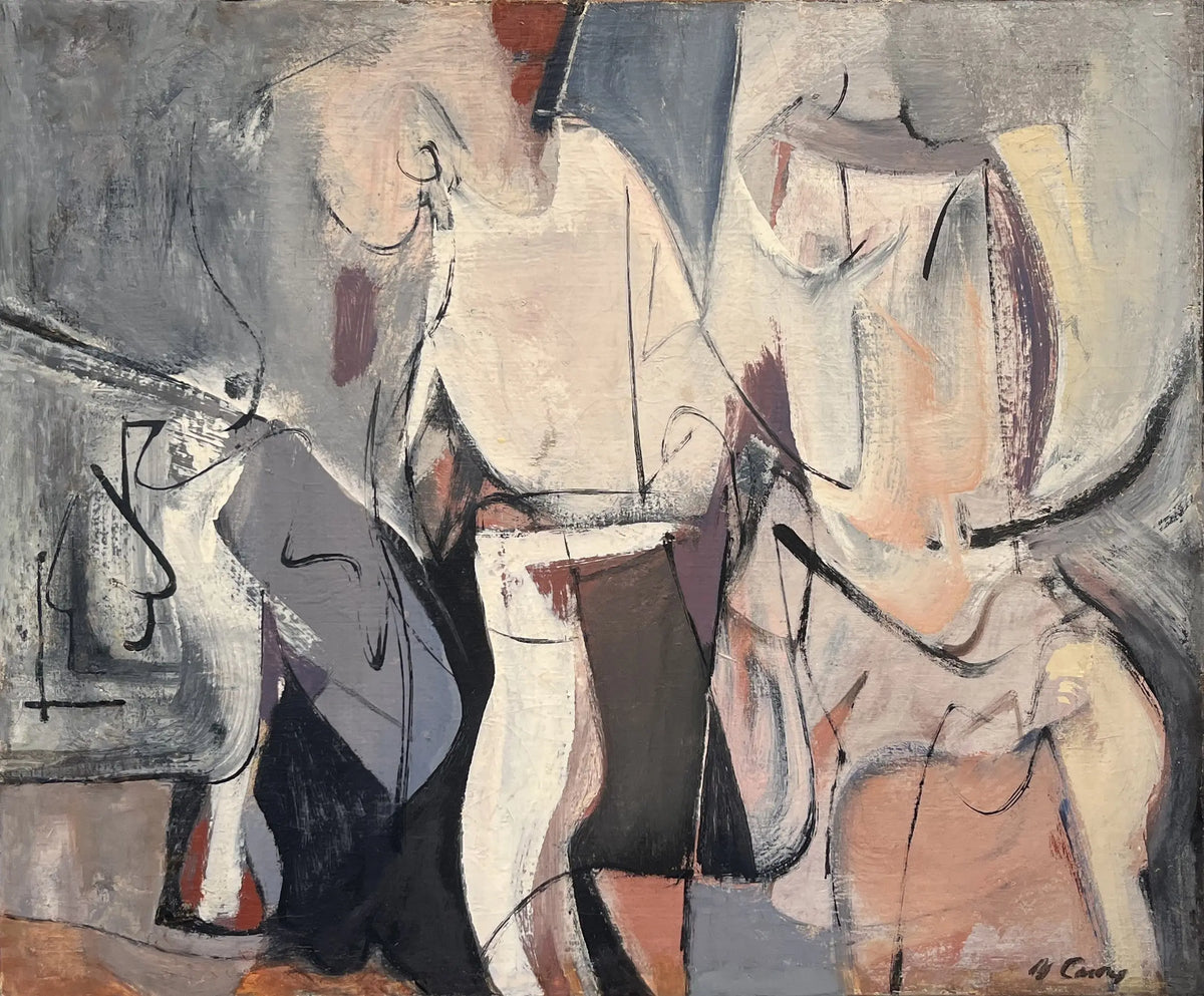 17304, Nicolas Carone, Figure Abstraction, 1948