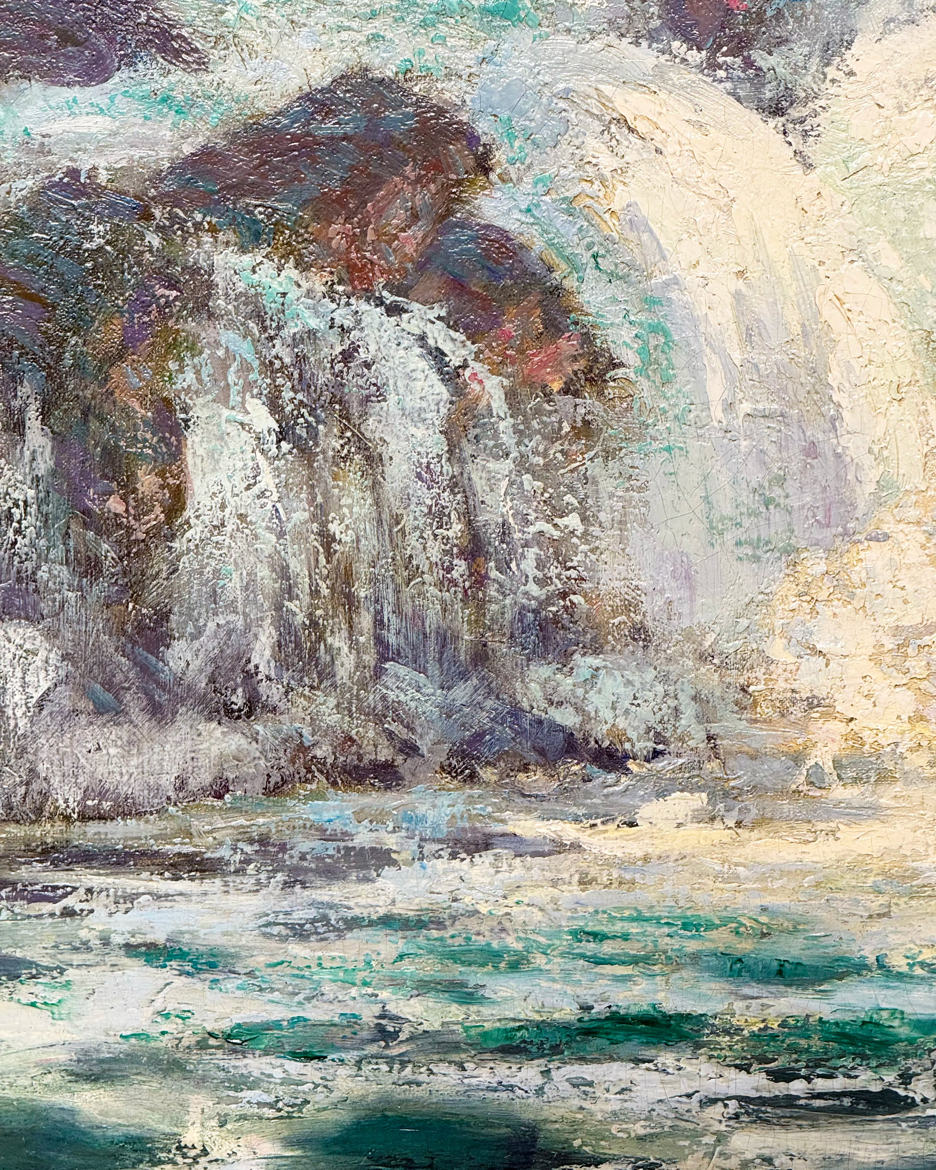 16396, Gifford Beal, Waterfall, 1909