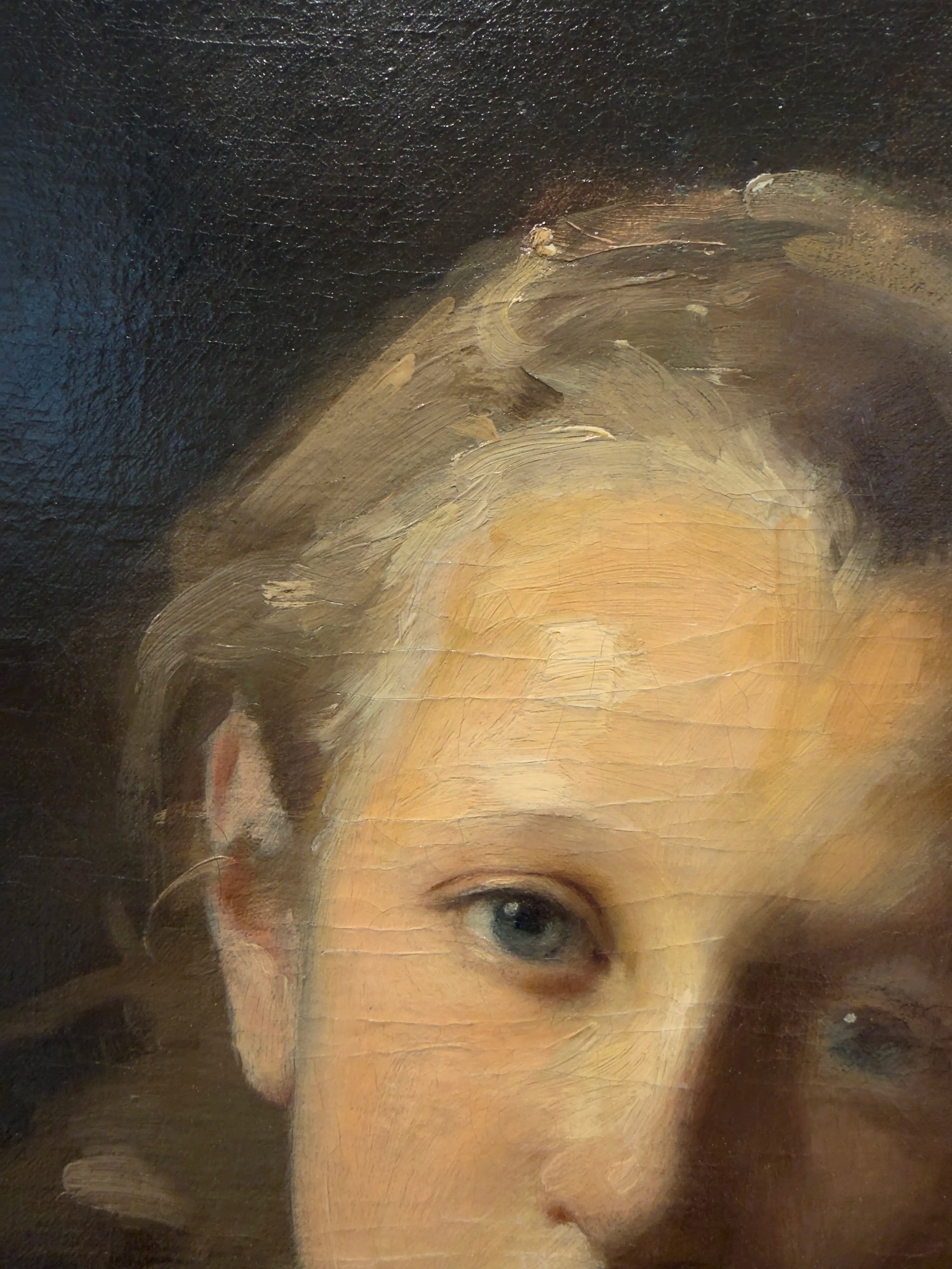 18800, Charles Sprague Pearce, Portrait of a Young Girl, circa 1880's