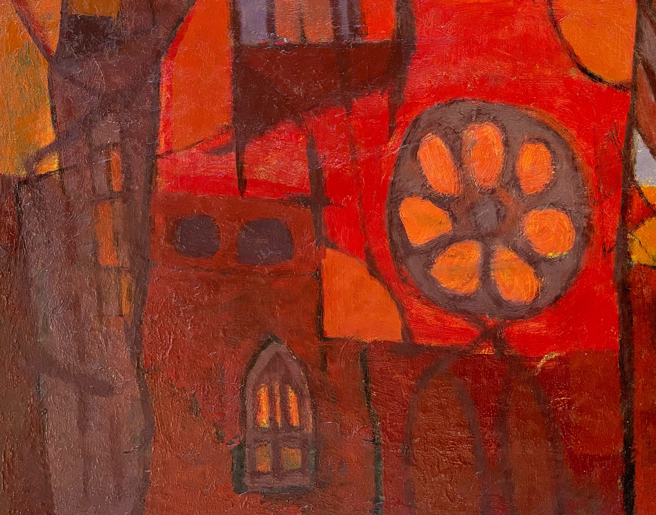 15588, Donald R. Purdy, City Abstraction, c. 1950