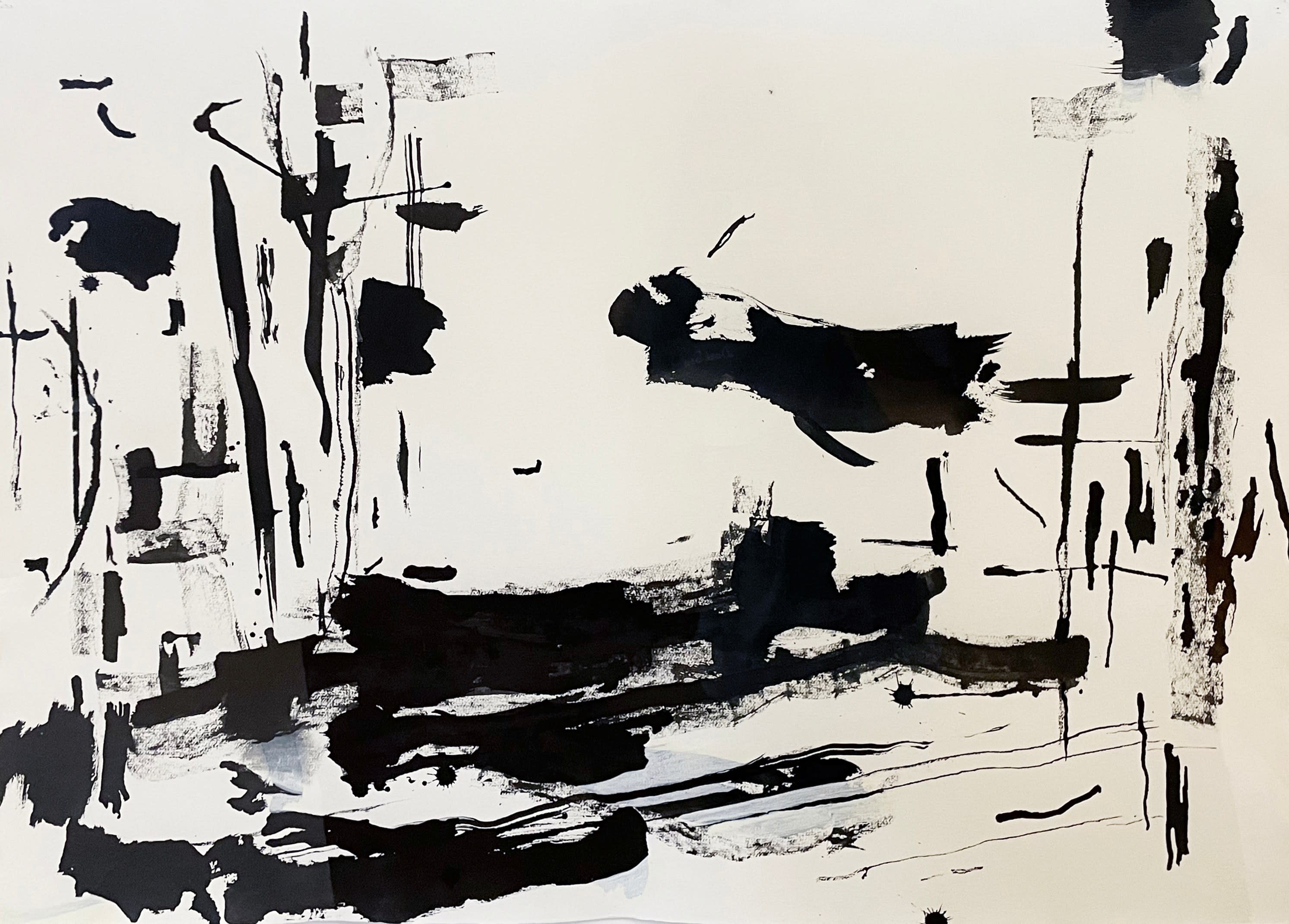 18075, Mary Mcdonnell, Untitled (blk2), 2009
