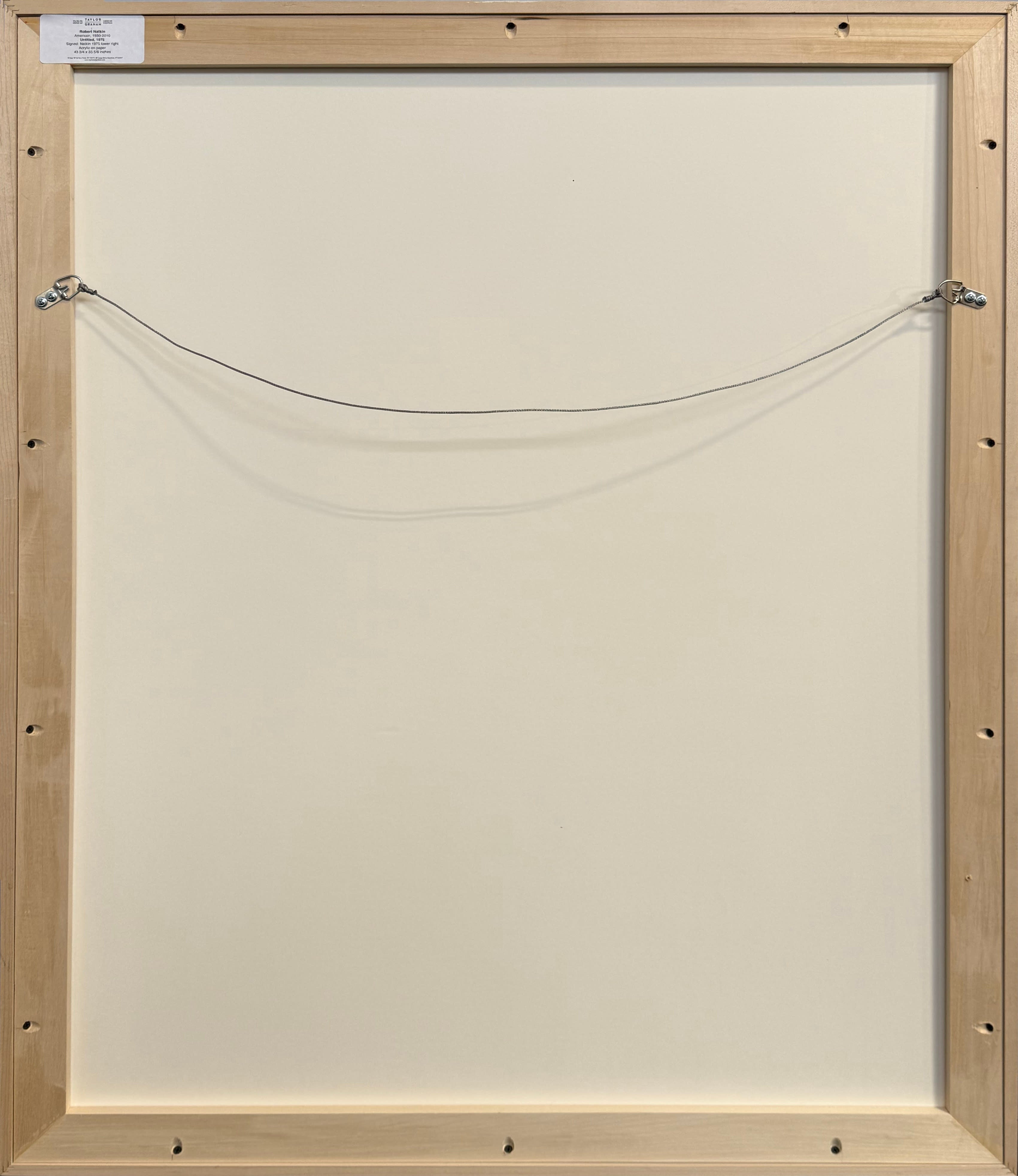 18719, Robert Natkin, Bath series, Yellow, 1975