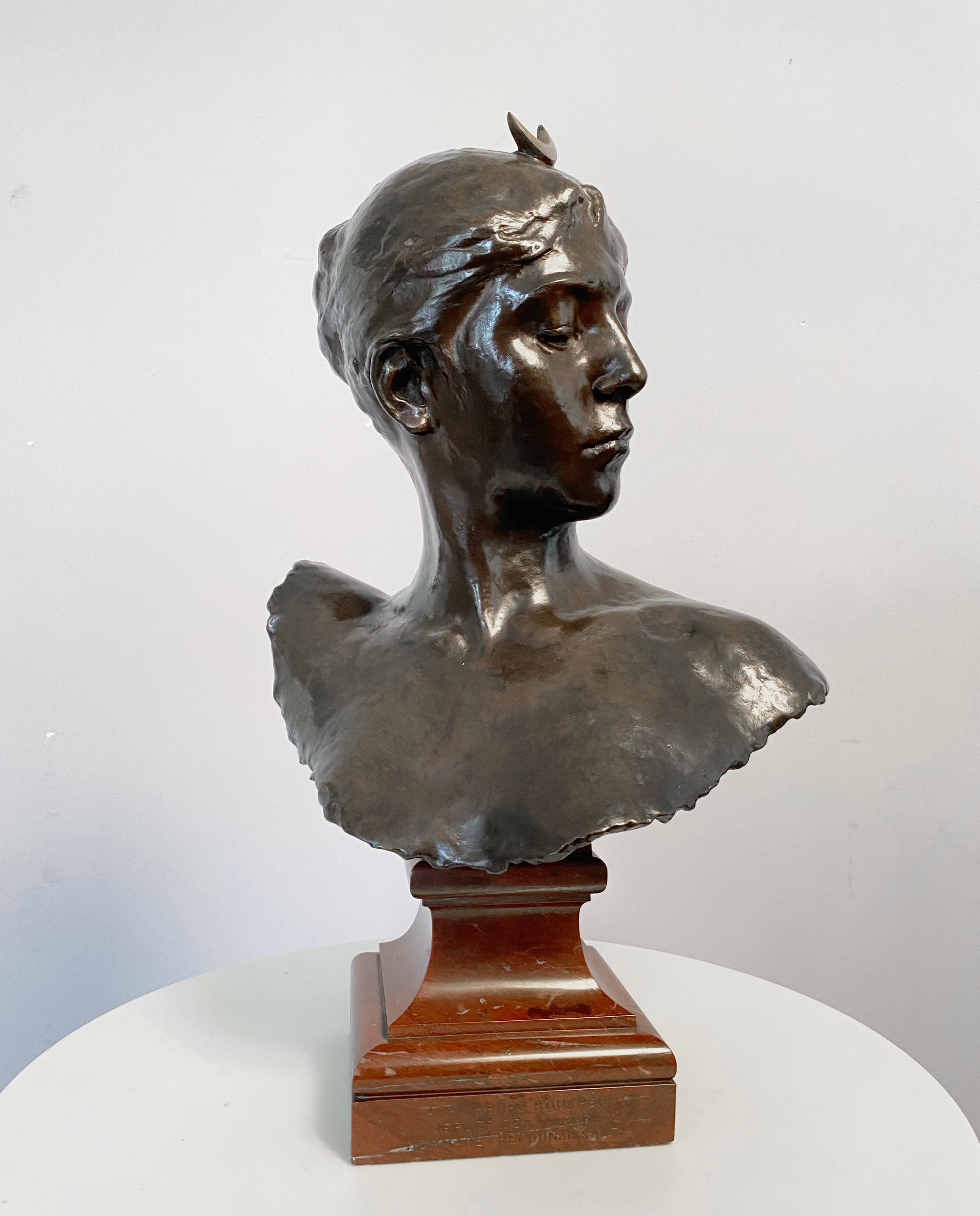 18190, Jean Alexandre Joseph Falguière, Bust of Diana, circa 1882