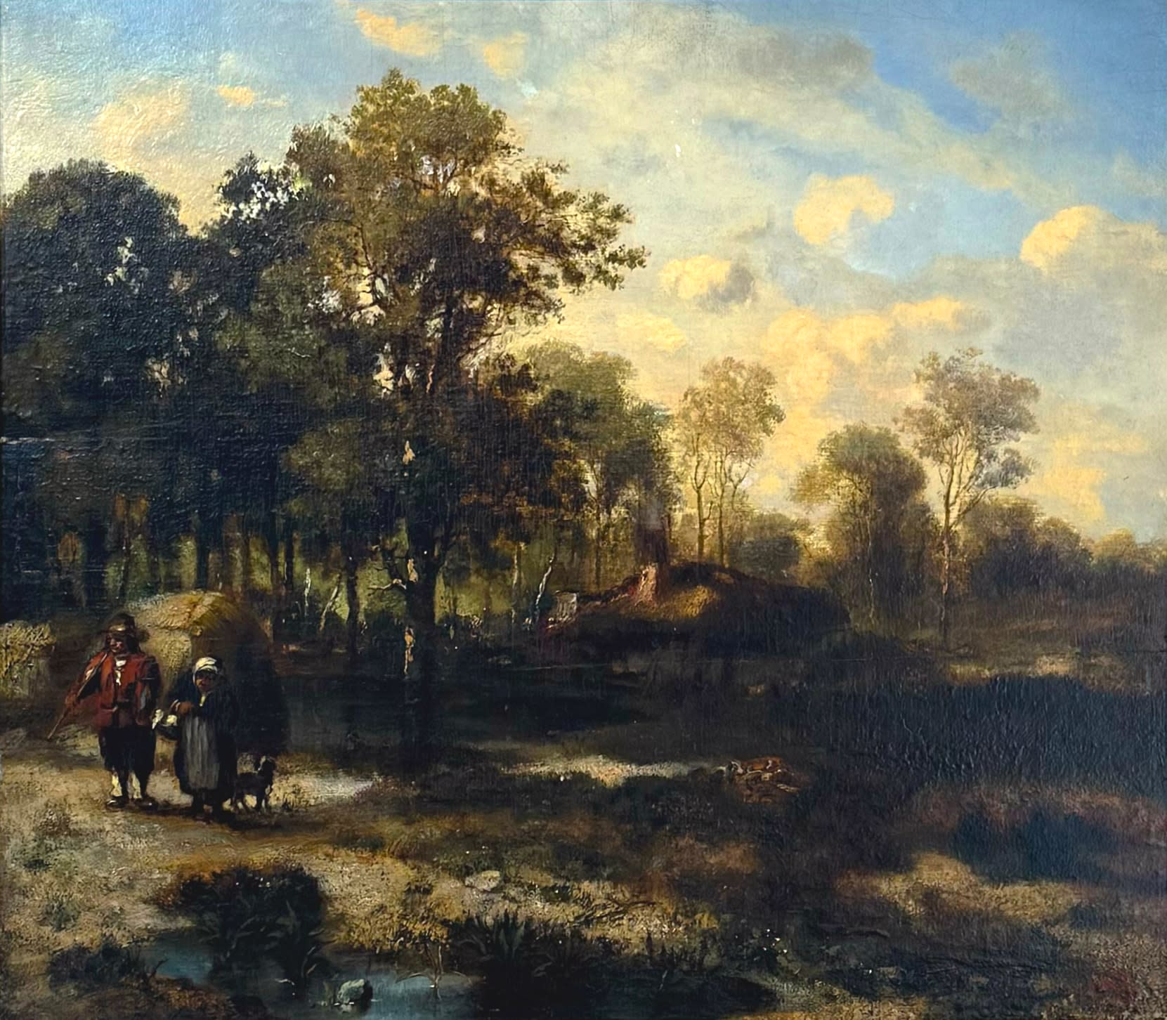 18784, Narcisse Diaz de la Pena, Chaumiere Sous Bois, Circa 1837-38