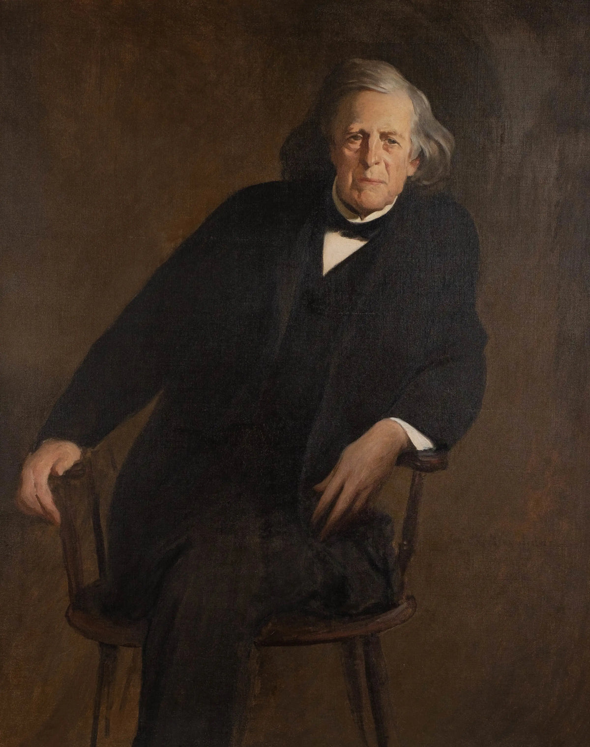 14597, John White Alexander, Portrait of Mercer Beasley, Circa 1880