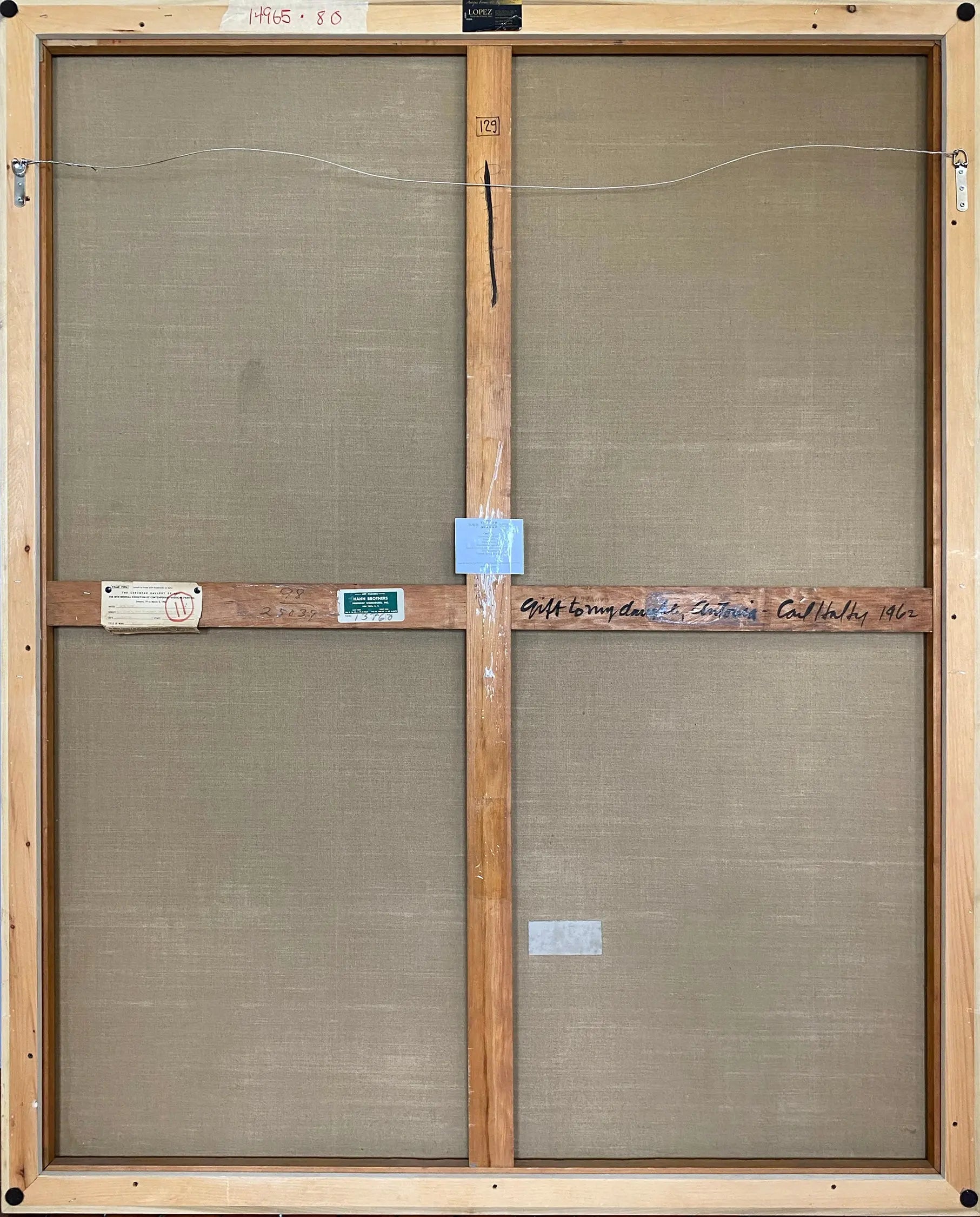 14125, Carl Holty, Pressed, 1962