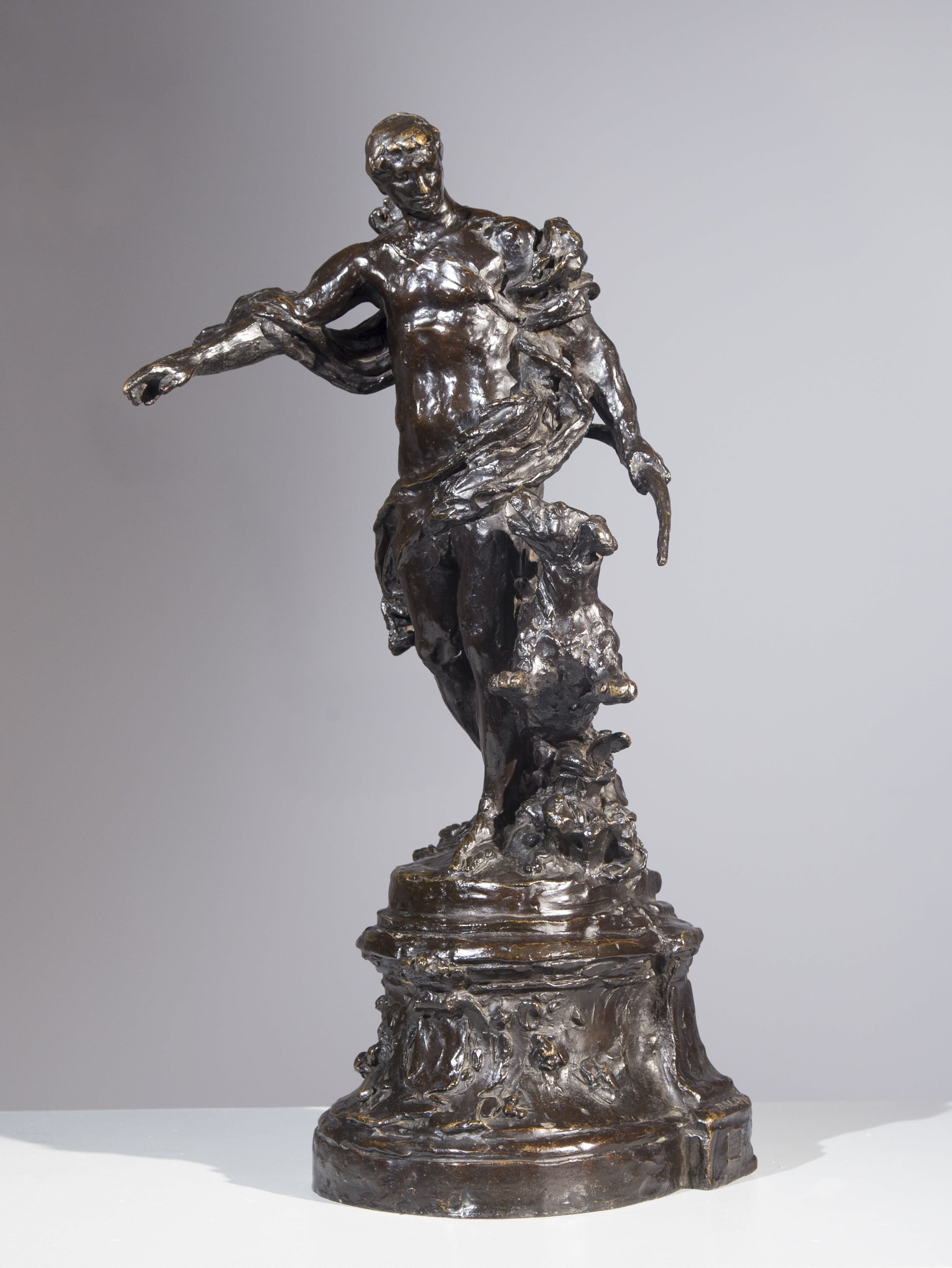 15919, Aimé-Jules Dalou, Le Chasseur, c. 1898