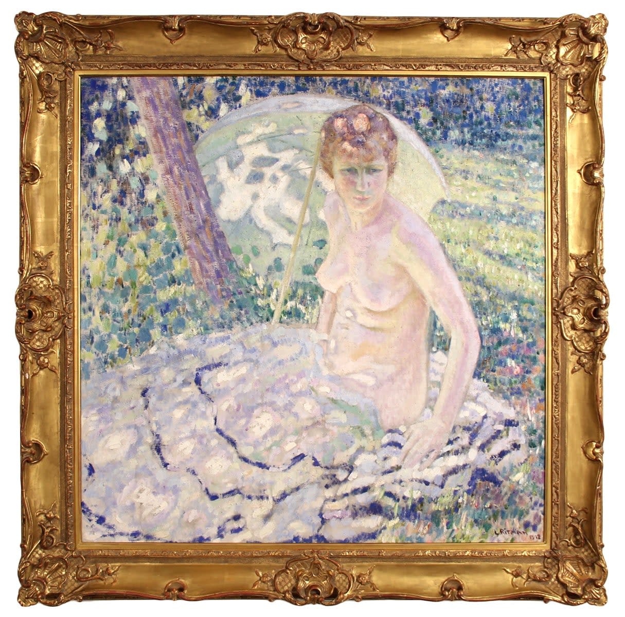 14392, Louis Ritman, Afternoon Shade, 1912