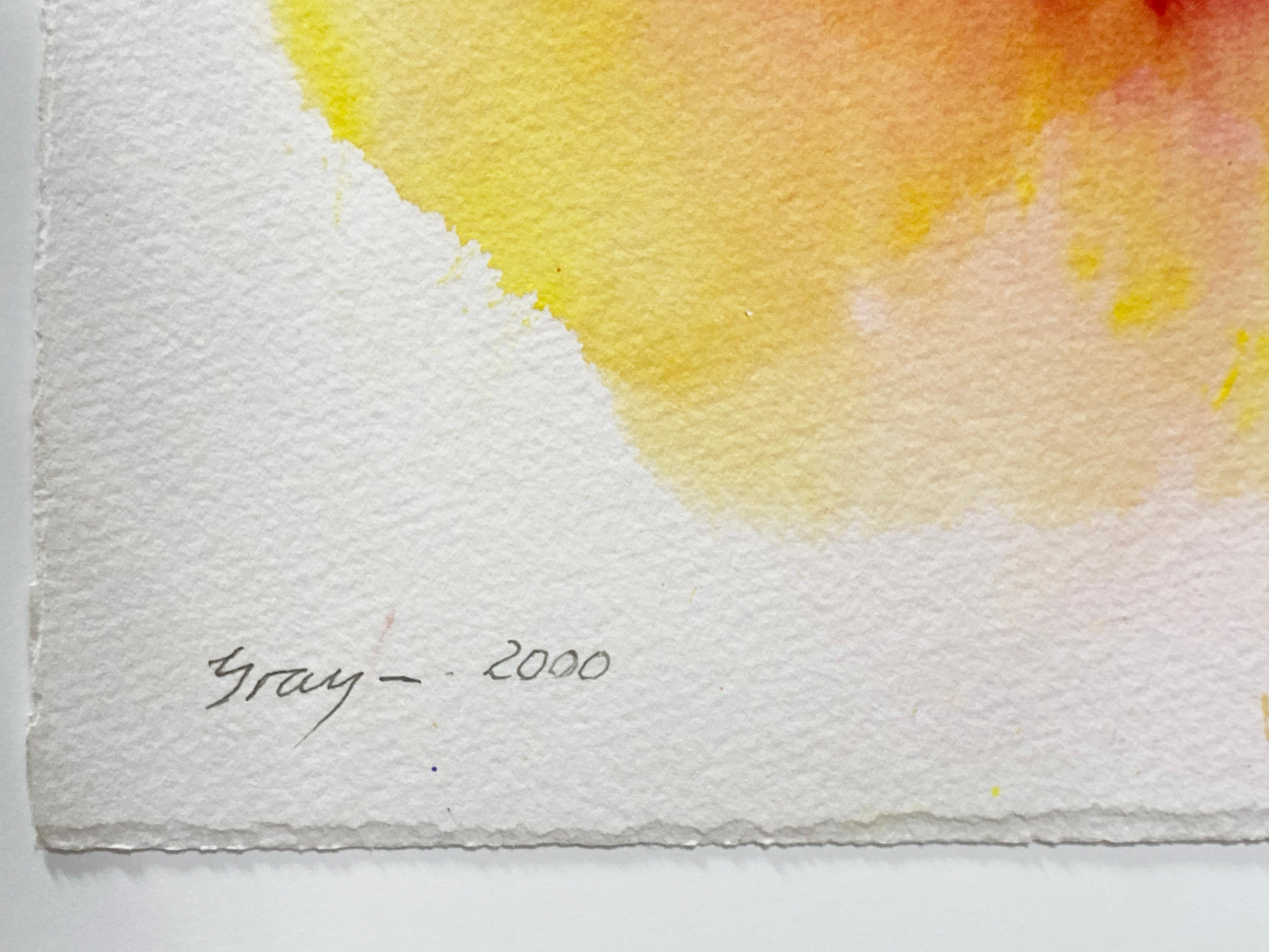 15823, Cleve Gray, Untitled #129, 2000