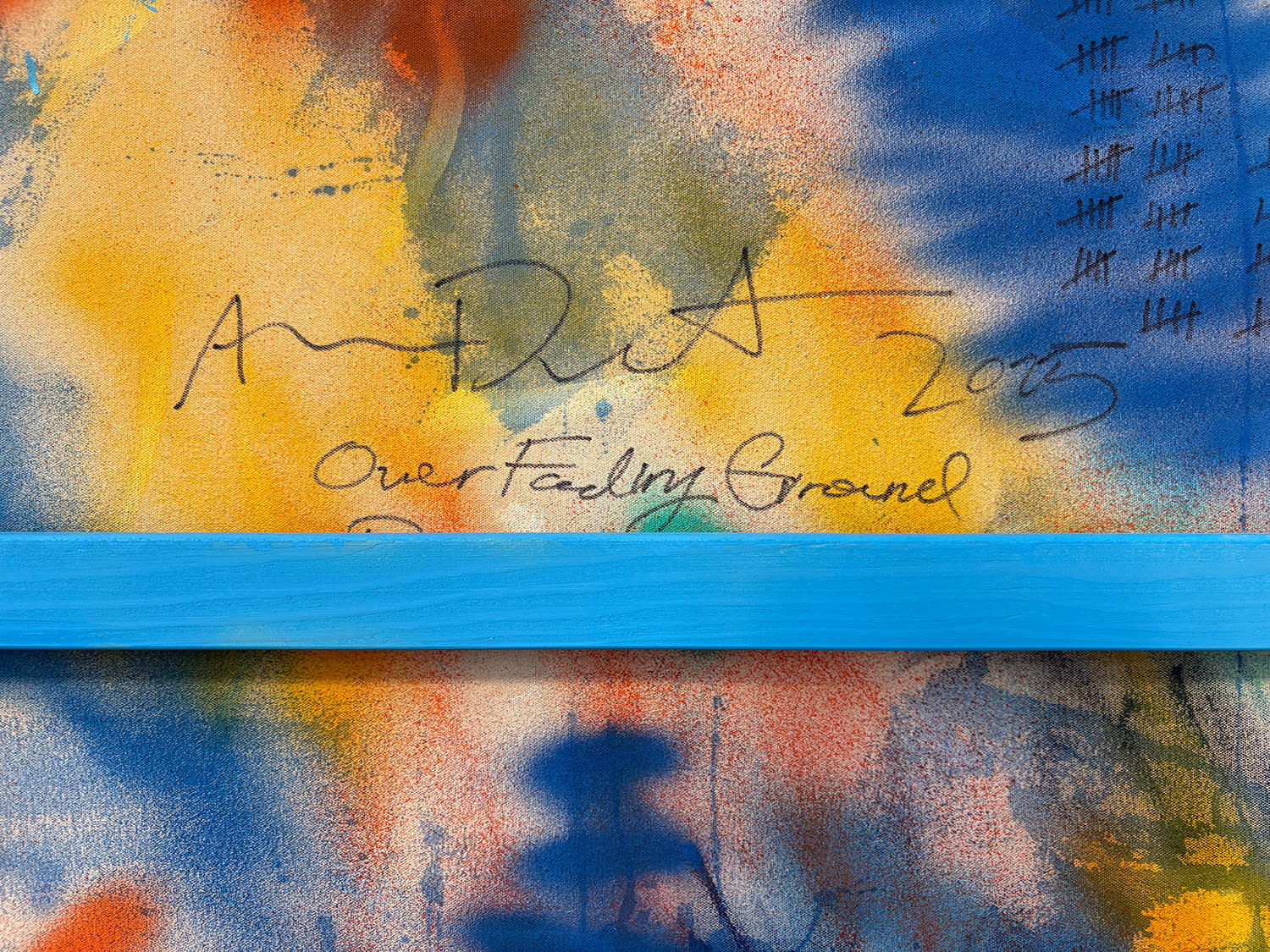 18700, Archer Defterios, Over Fading Ground, Brown Composition 8,, 2025