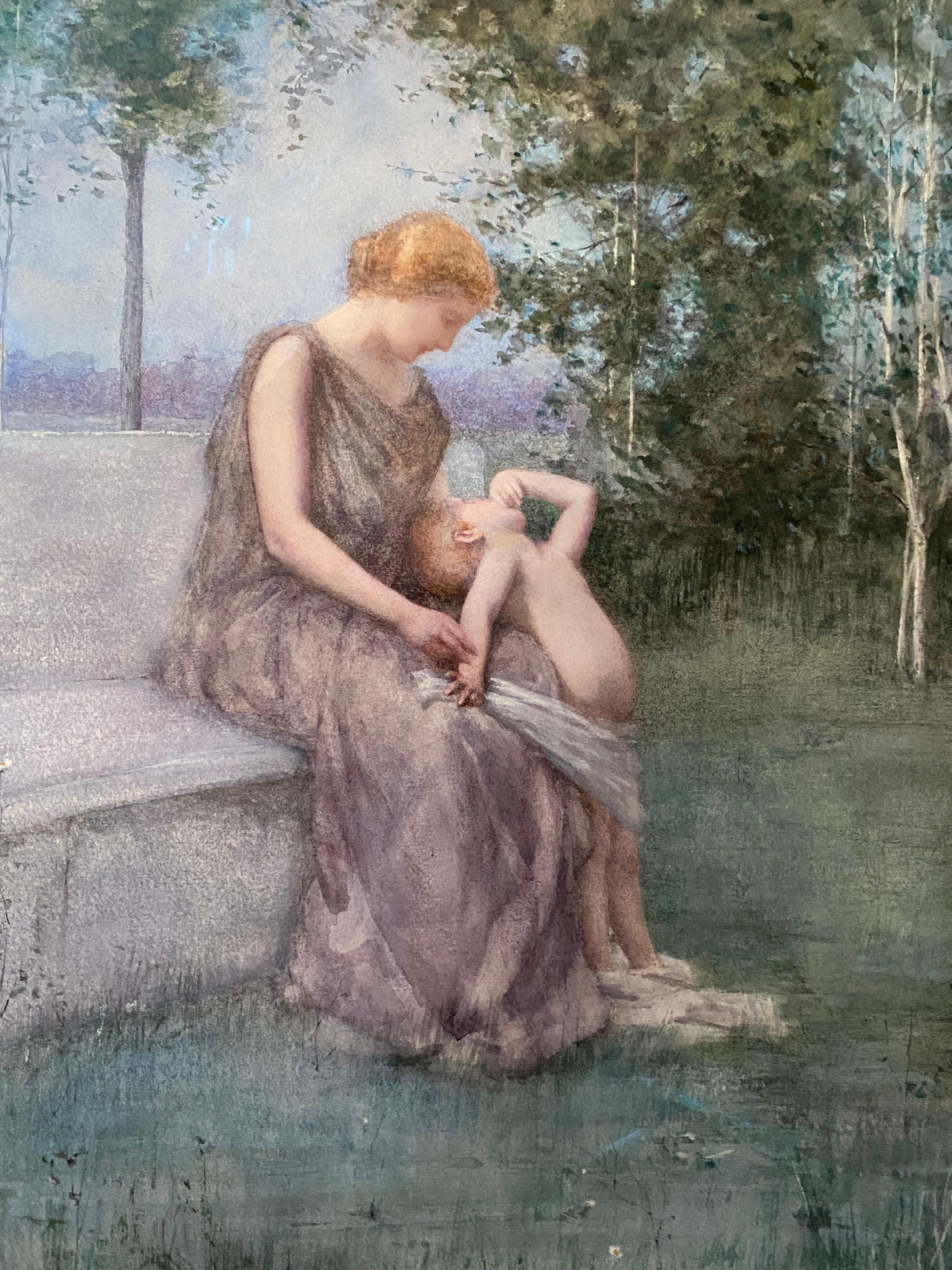 06172, James Francis Day, Mother and Child, circa 1890