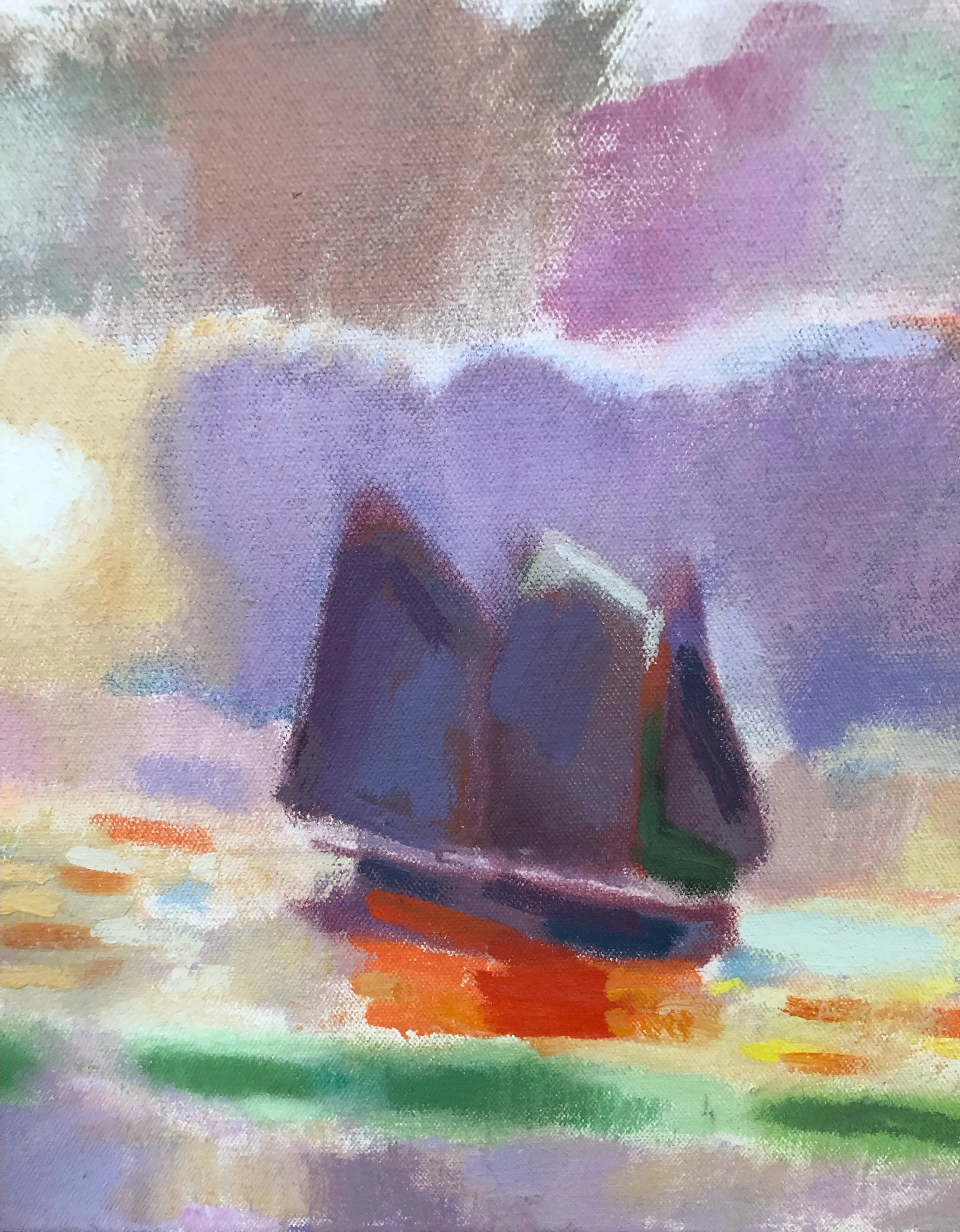16590, Ralph Della-Volpe, Early Evening, 1998