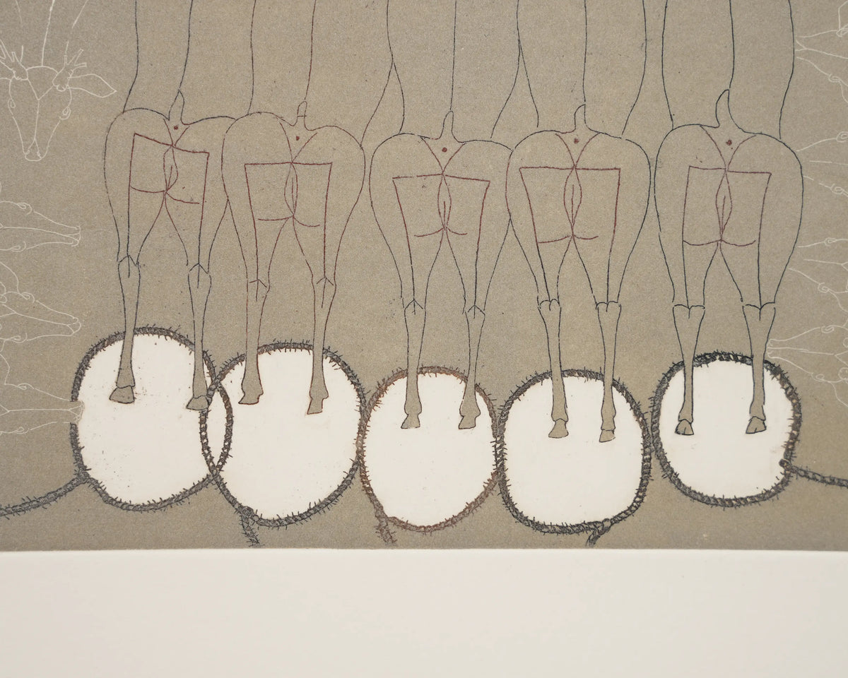 18892, Francisco Toledo, Venados, 1975