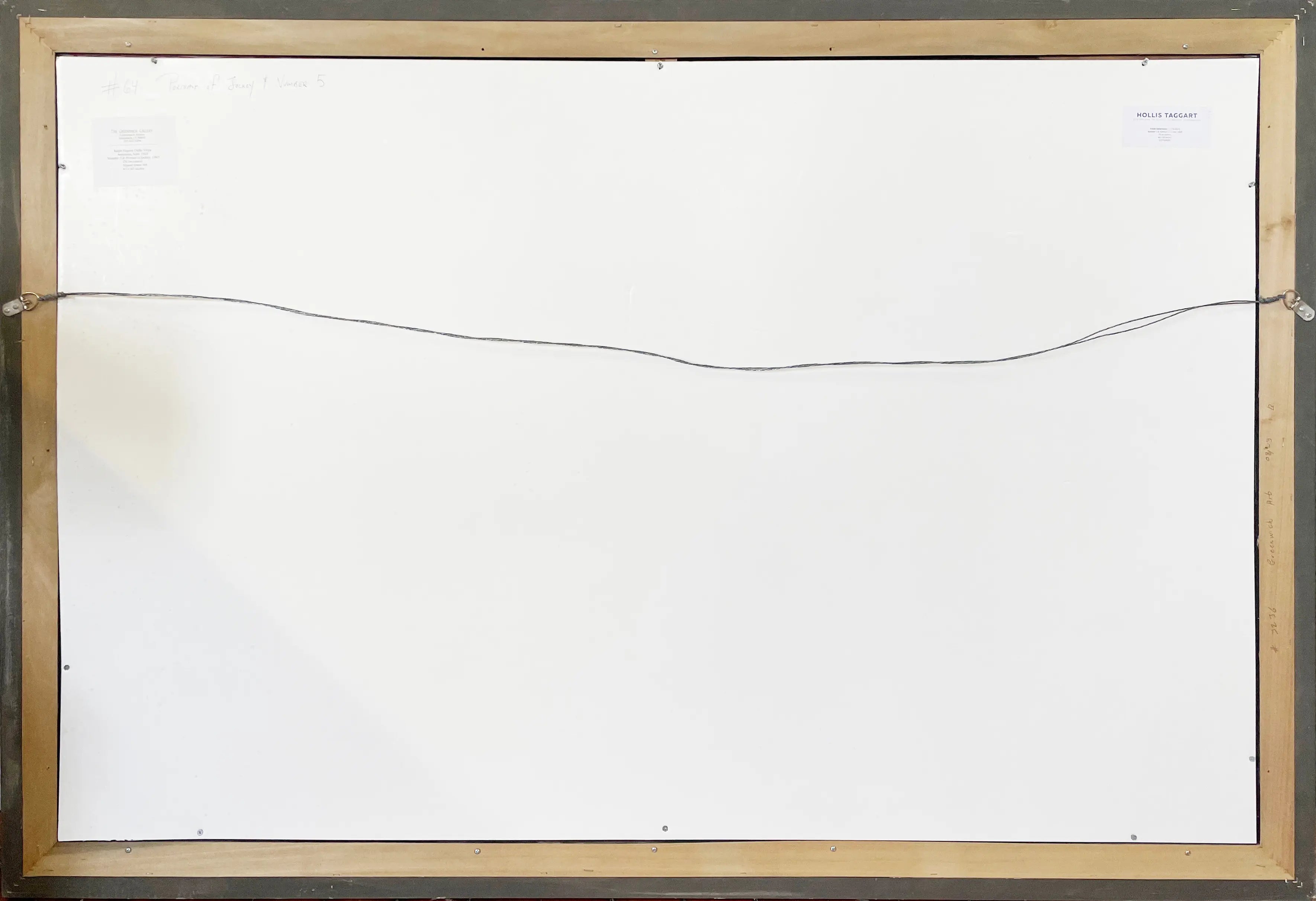 16591, Ralph Della-Volpe, Number 5 & Portrait of Jockey, 1965