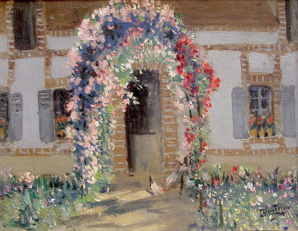 14882, Pierre-Eugène Montézin, La Pergola Fleurie