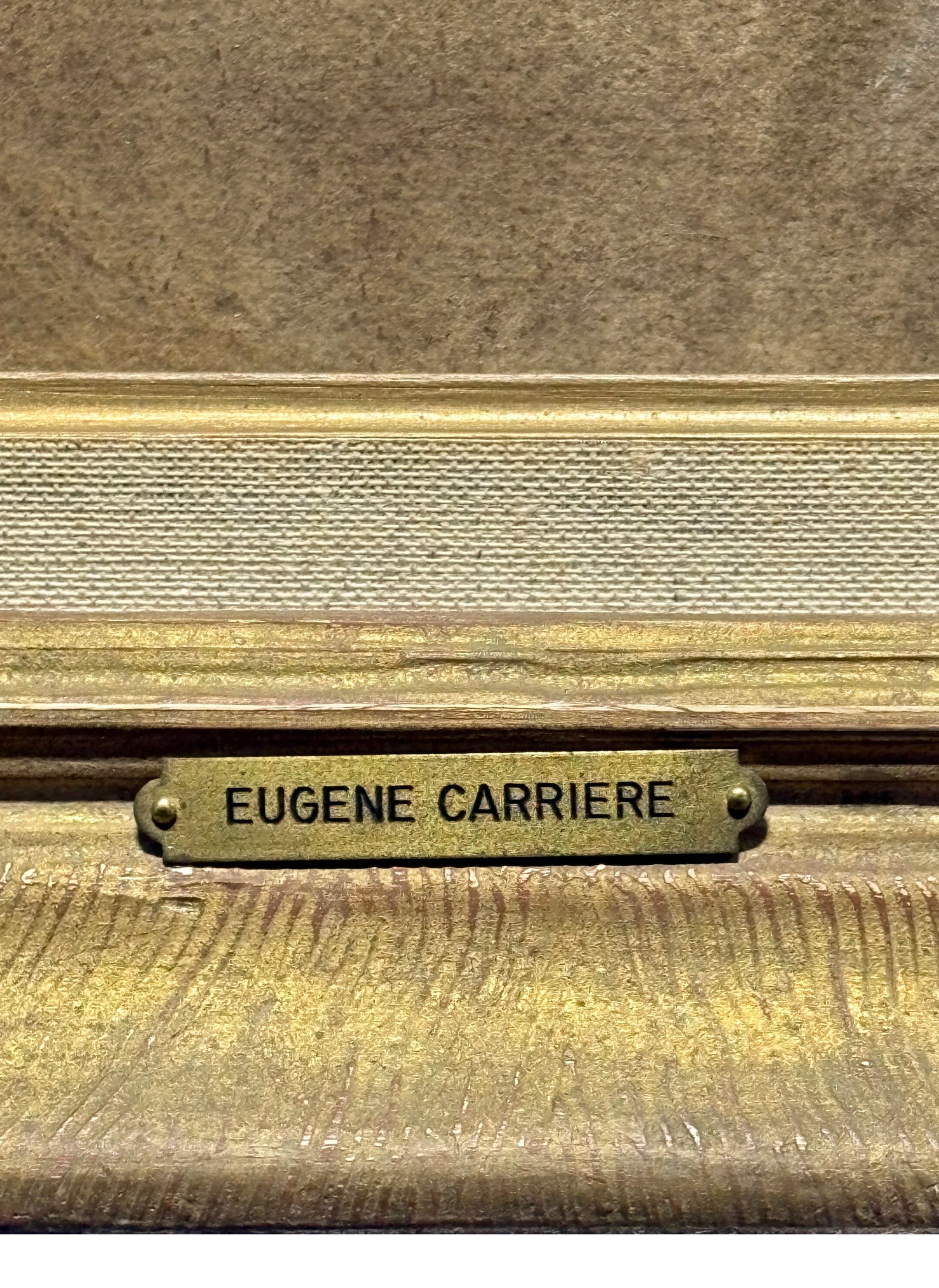 18679, Eugene Carrière, Female Head: Tilting Right