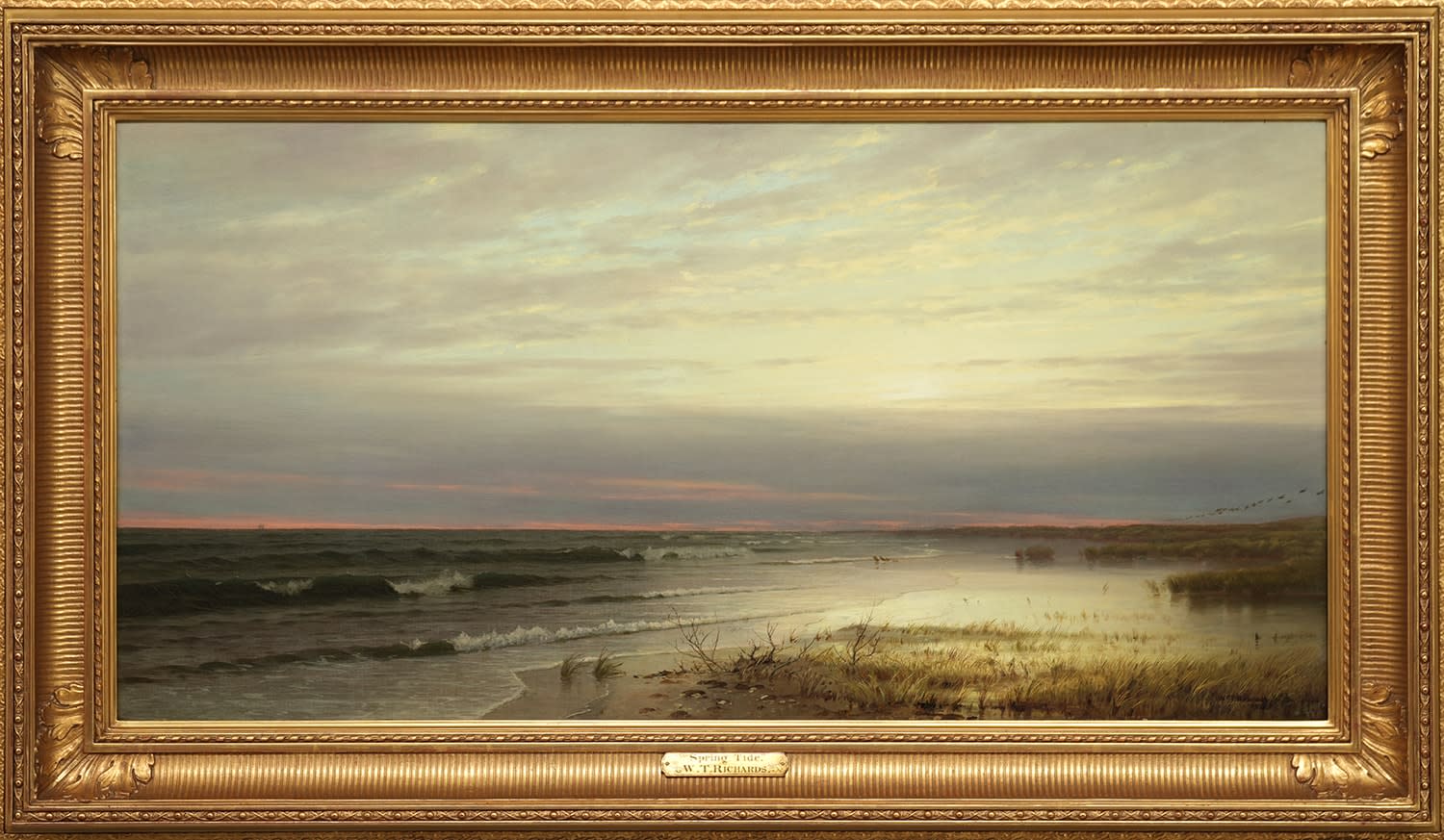 18675, William Trost Richards, Spring Tide, 1875